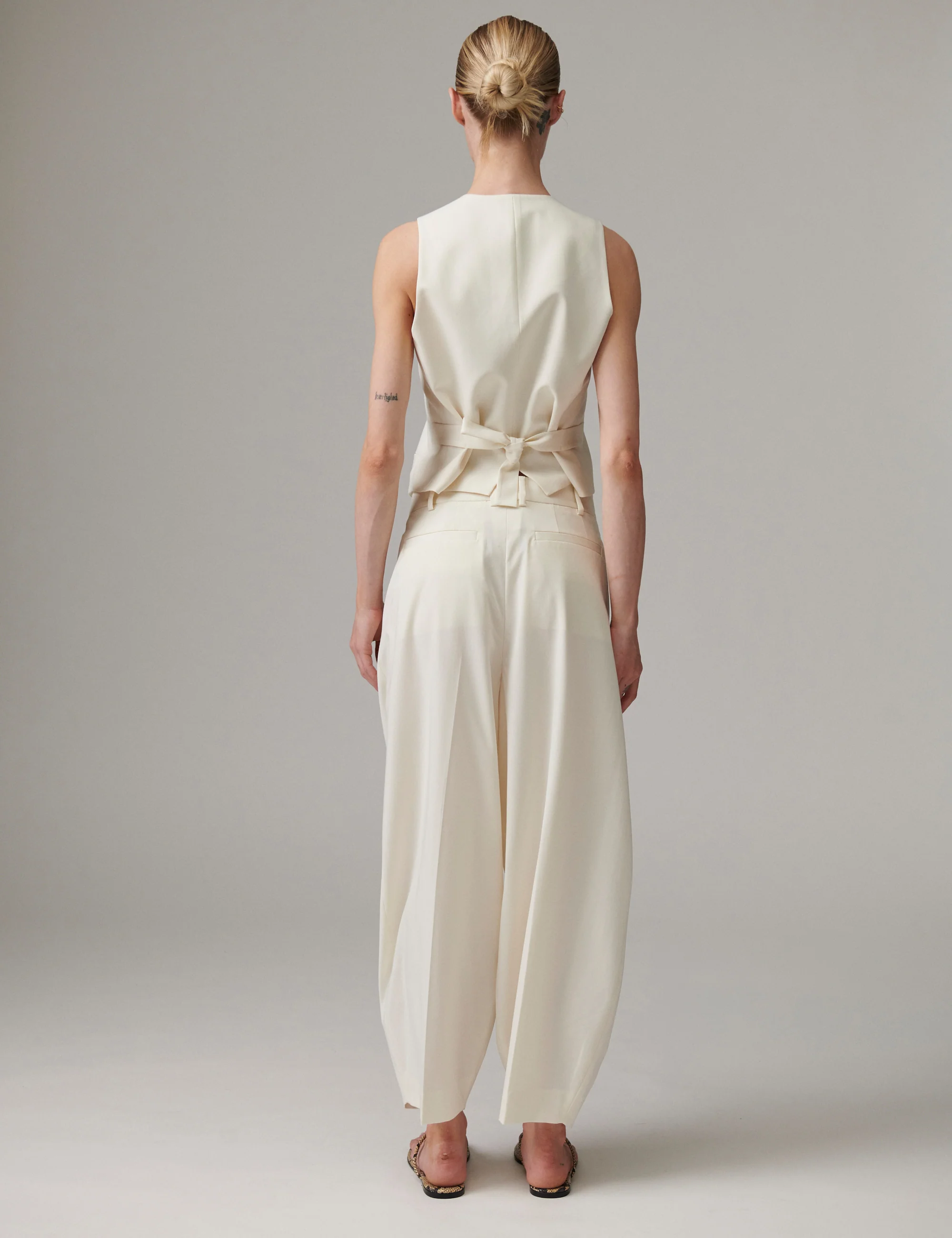Enora - Classic Gab - Pants - Jet Stream - Image 6