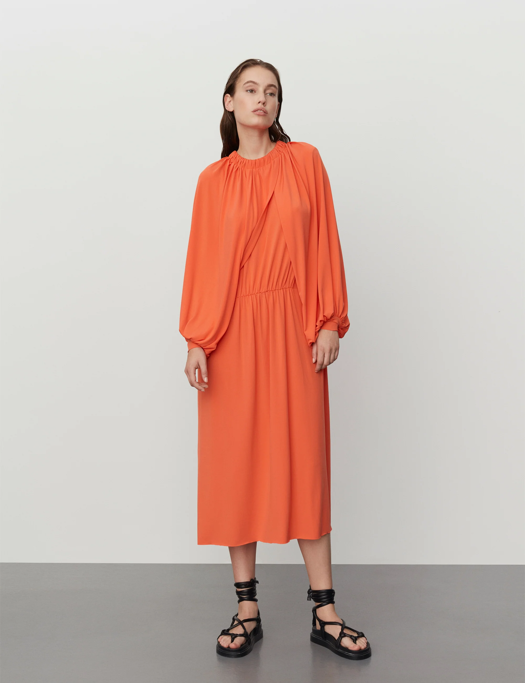 Fay - Delicate Stretch - PERSIMMON ORANGE