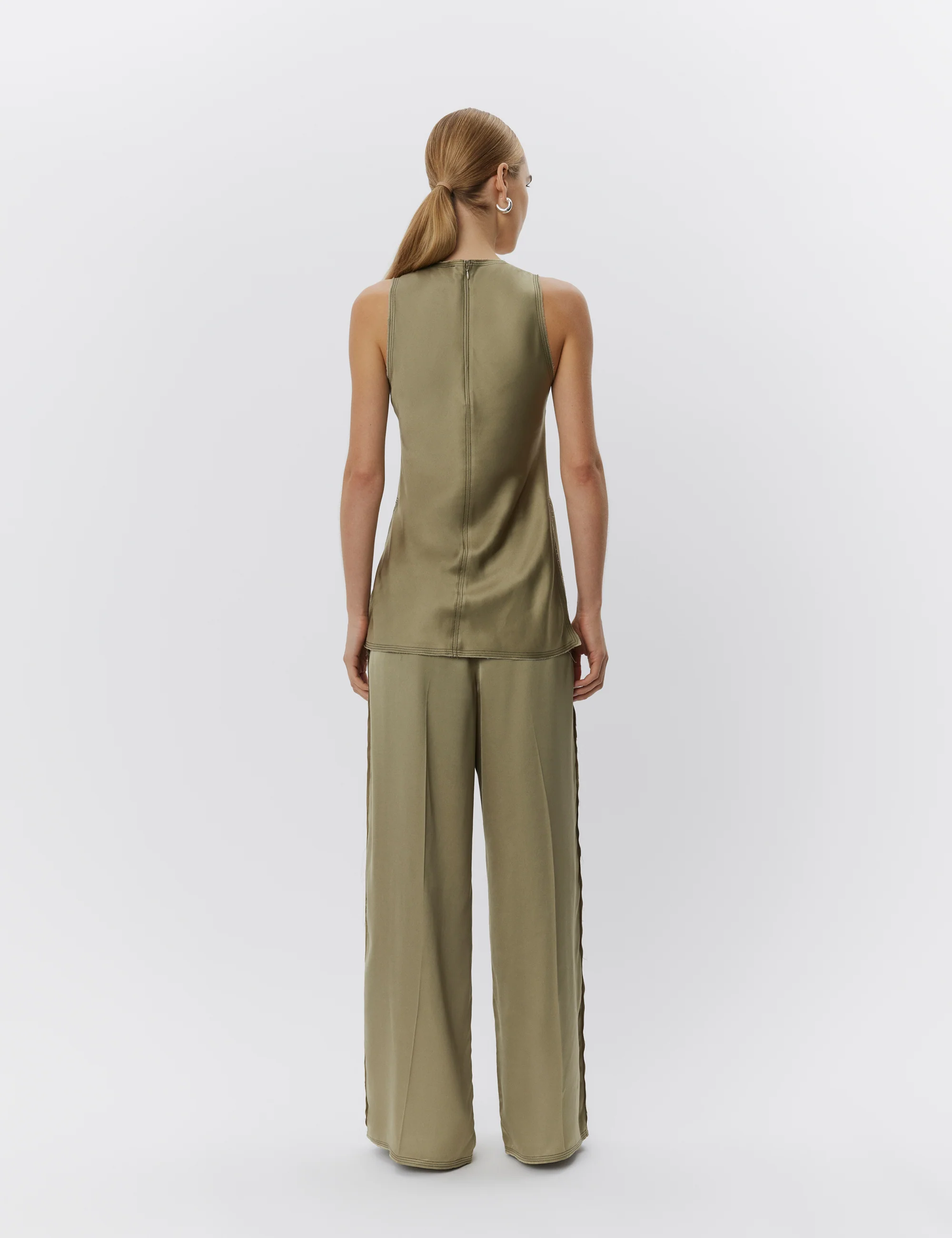 Fisher - Fluid Viscose - SAGE KHAKI - Image 4