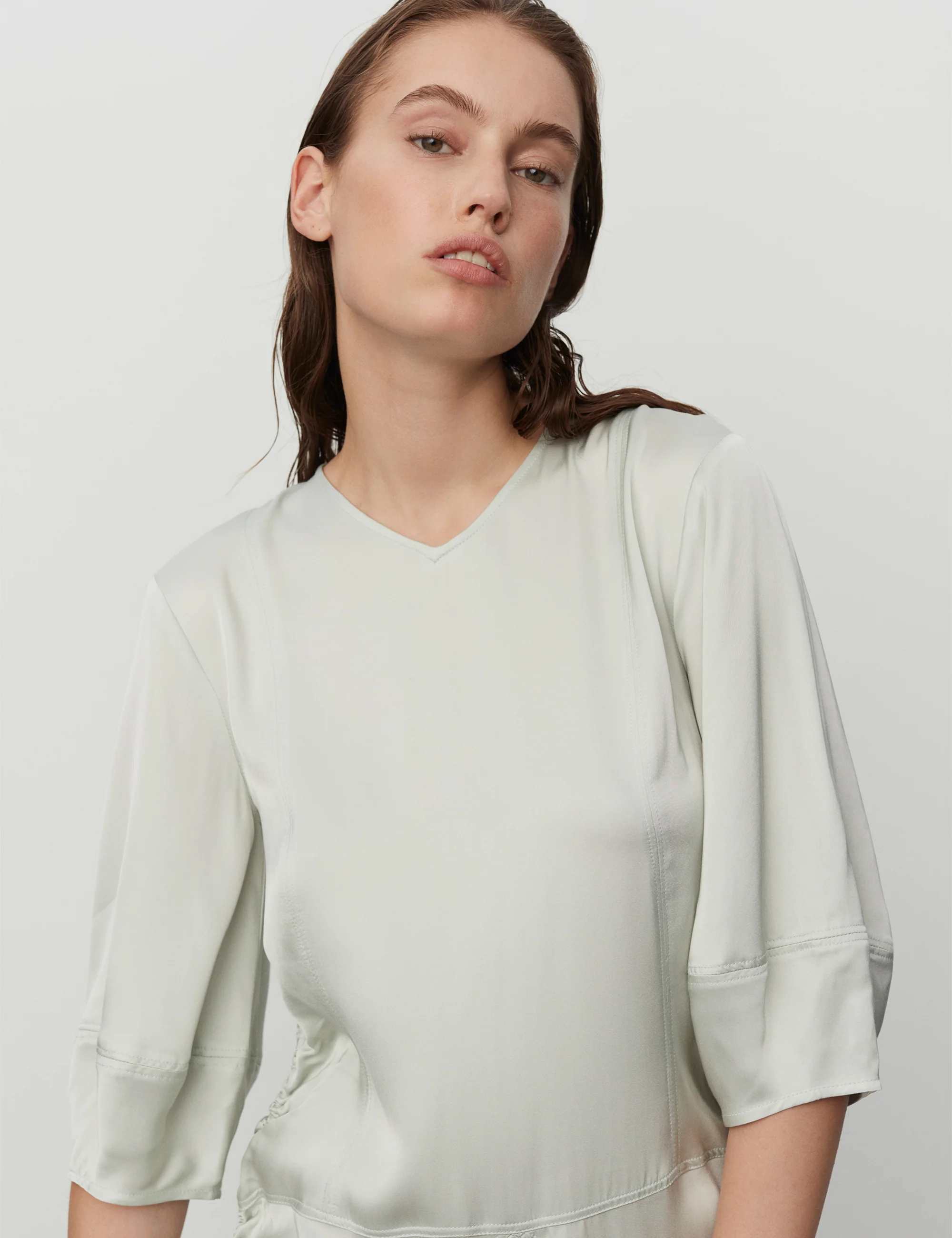 Gia - Fluid Viscose - SKY GRAY - Image 4