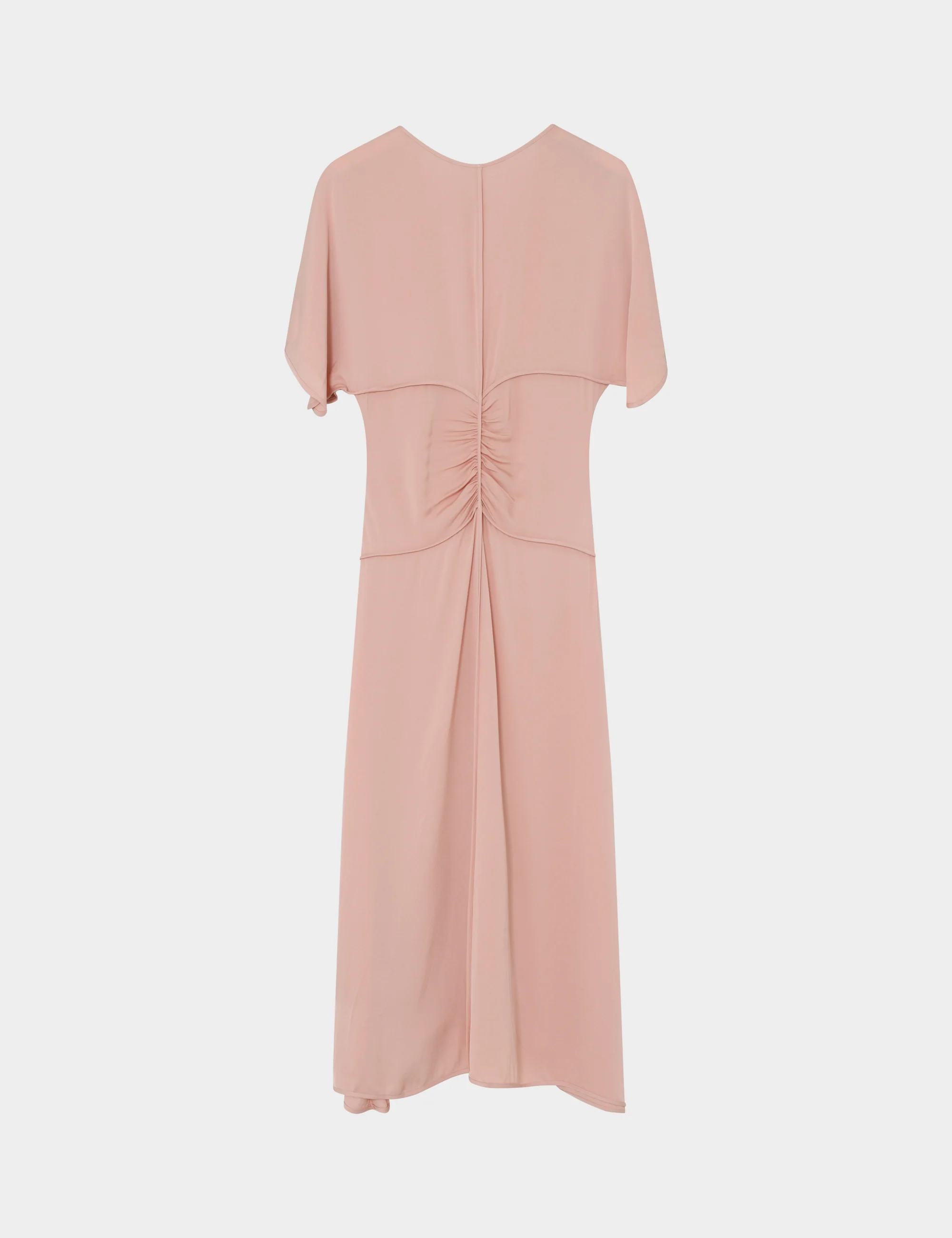 Gigi - Matte Crepe -Dress - ROSE SMOKE - Image 6