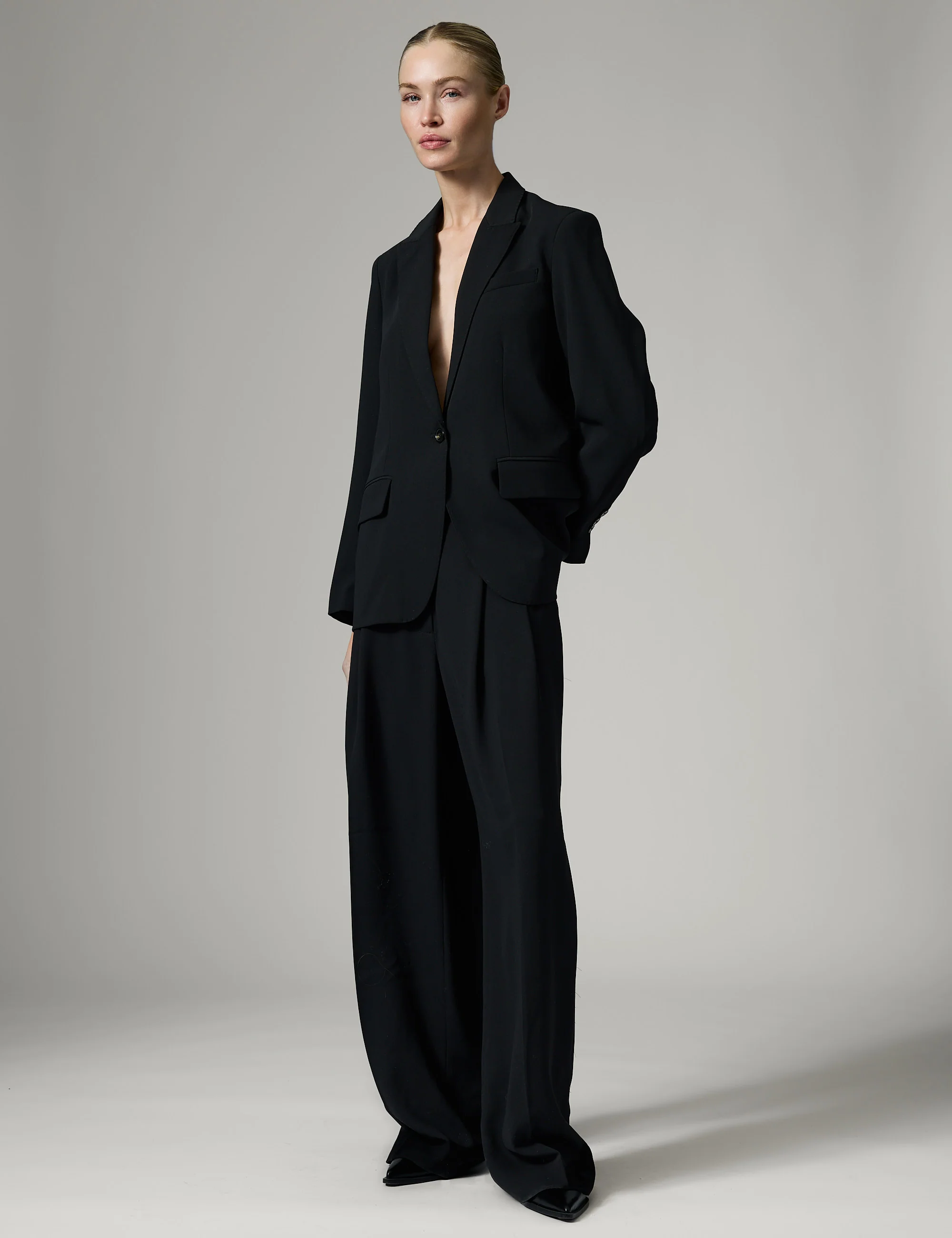 Hector - Classic Gabardine - Blazer - Black - Image 3