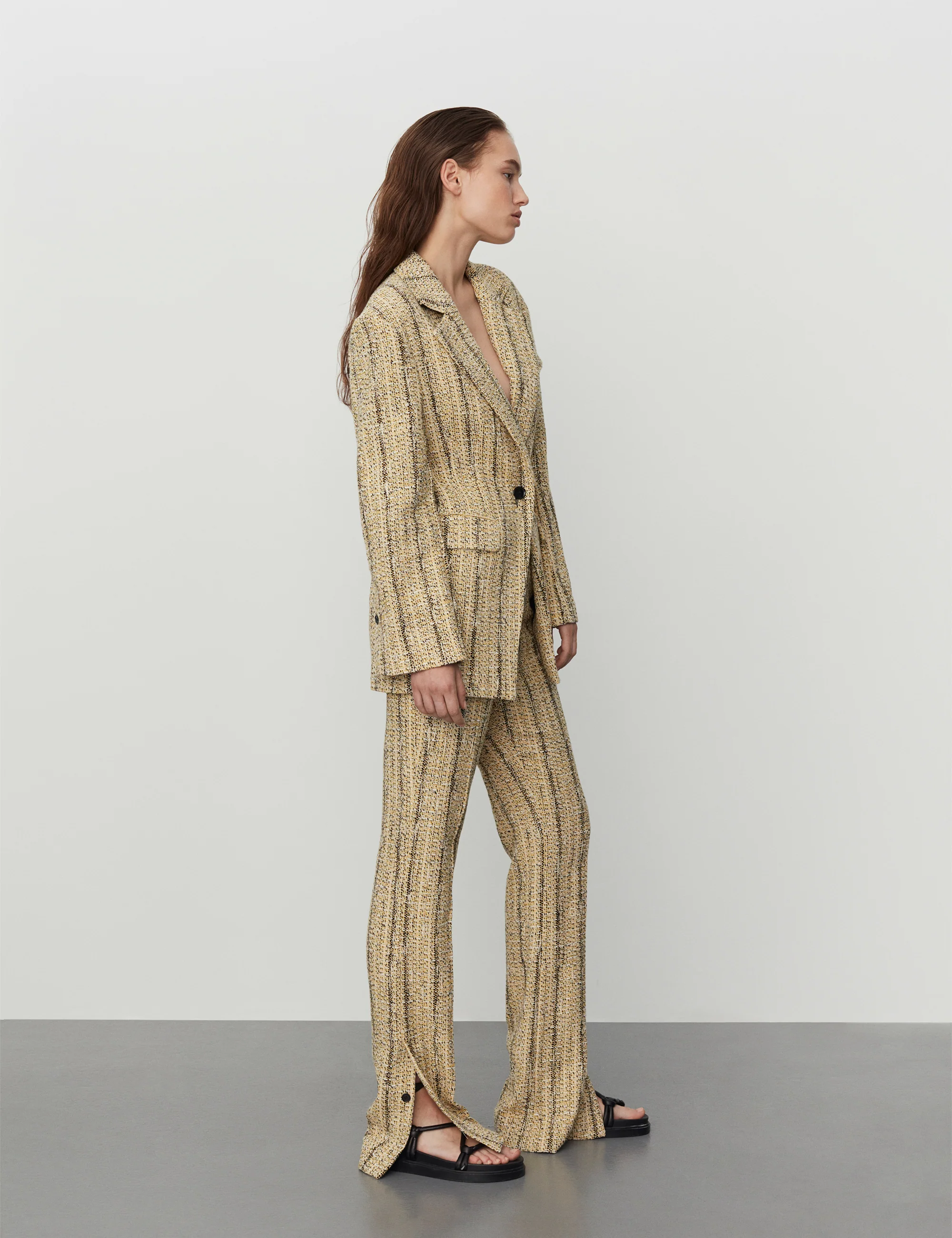 Ines - Bohemian Bouclé - Black - Image 3