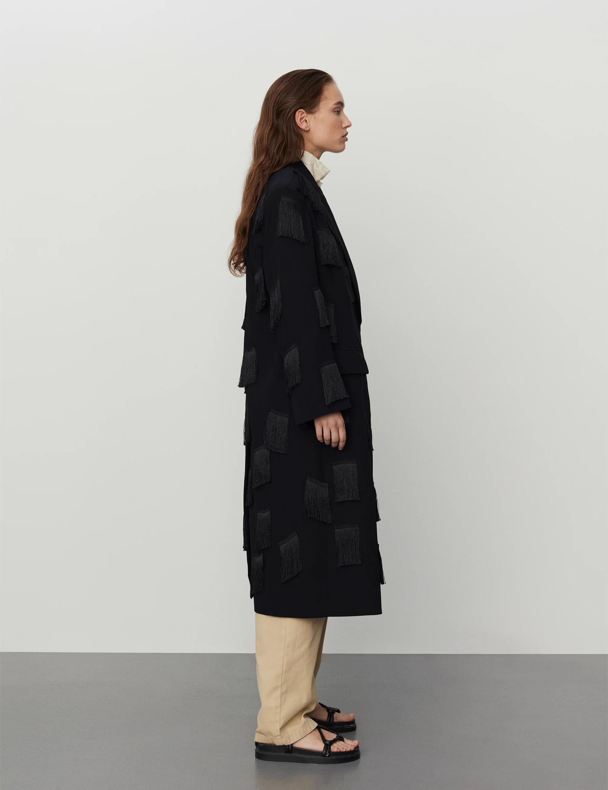 Isobel - Classic Gabardine - Black - Image 4