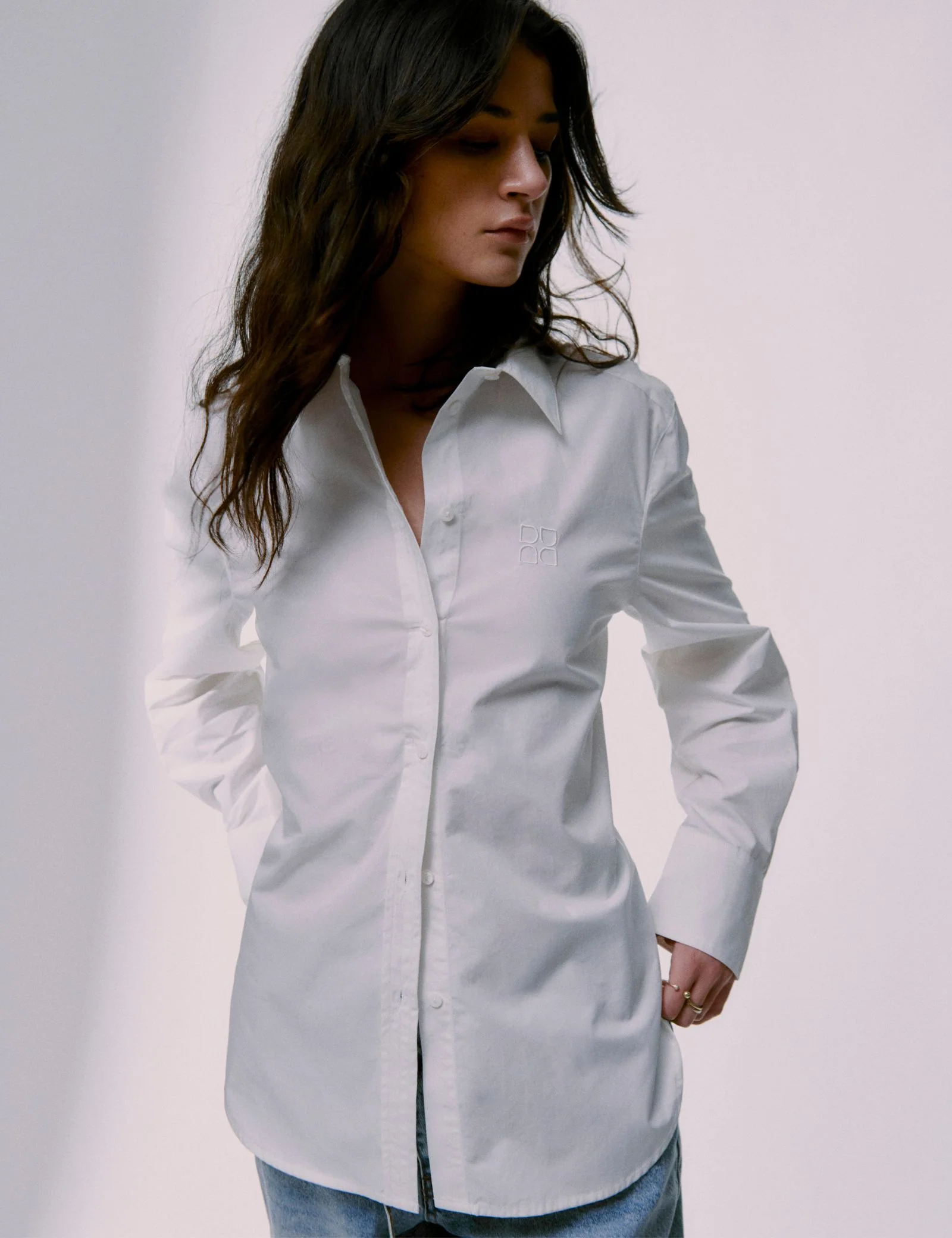 Jojo - Poplina - Shirt - Bright White - Image 3