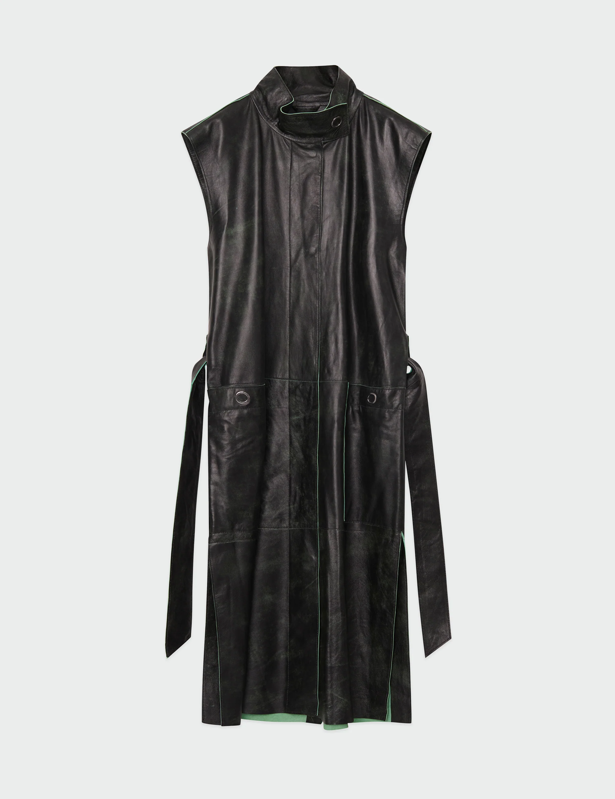 Keith - Leather Contemporary - Black - Image 7