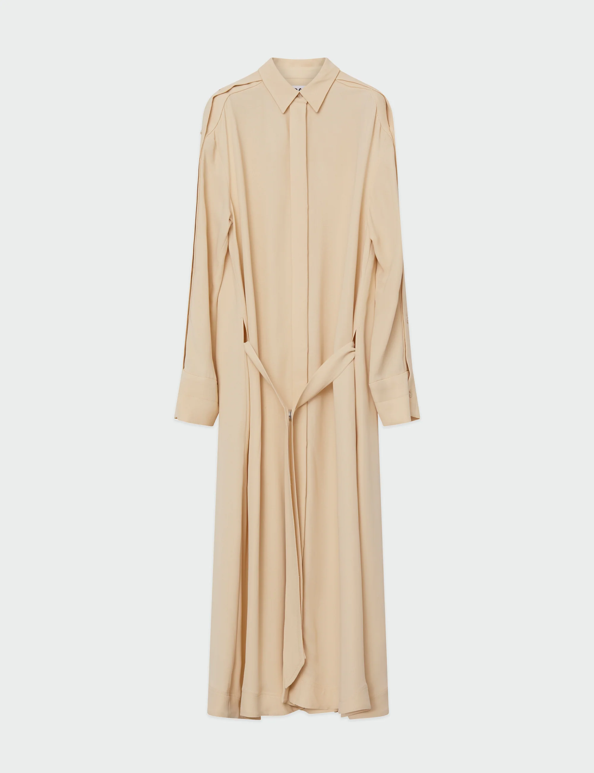 Lamara - Matte Viscose Crepe - PUTTY - Image 5