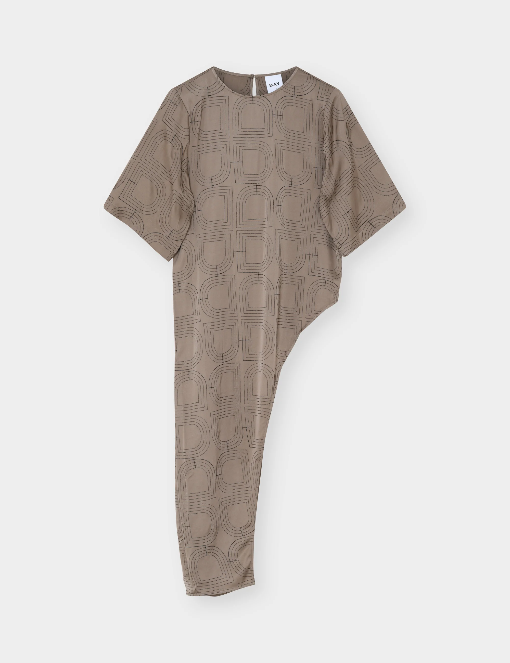 Lolly - Fluid Viscose Stitch - Blouse - Walnut - Image 5