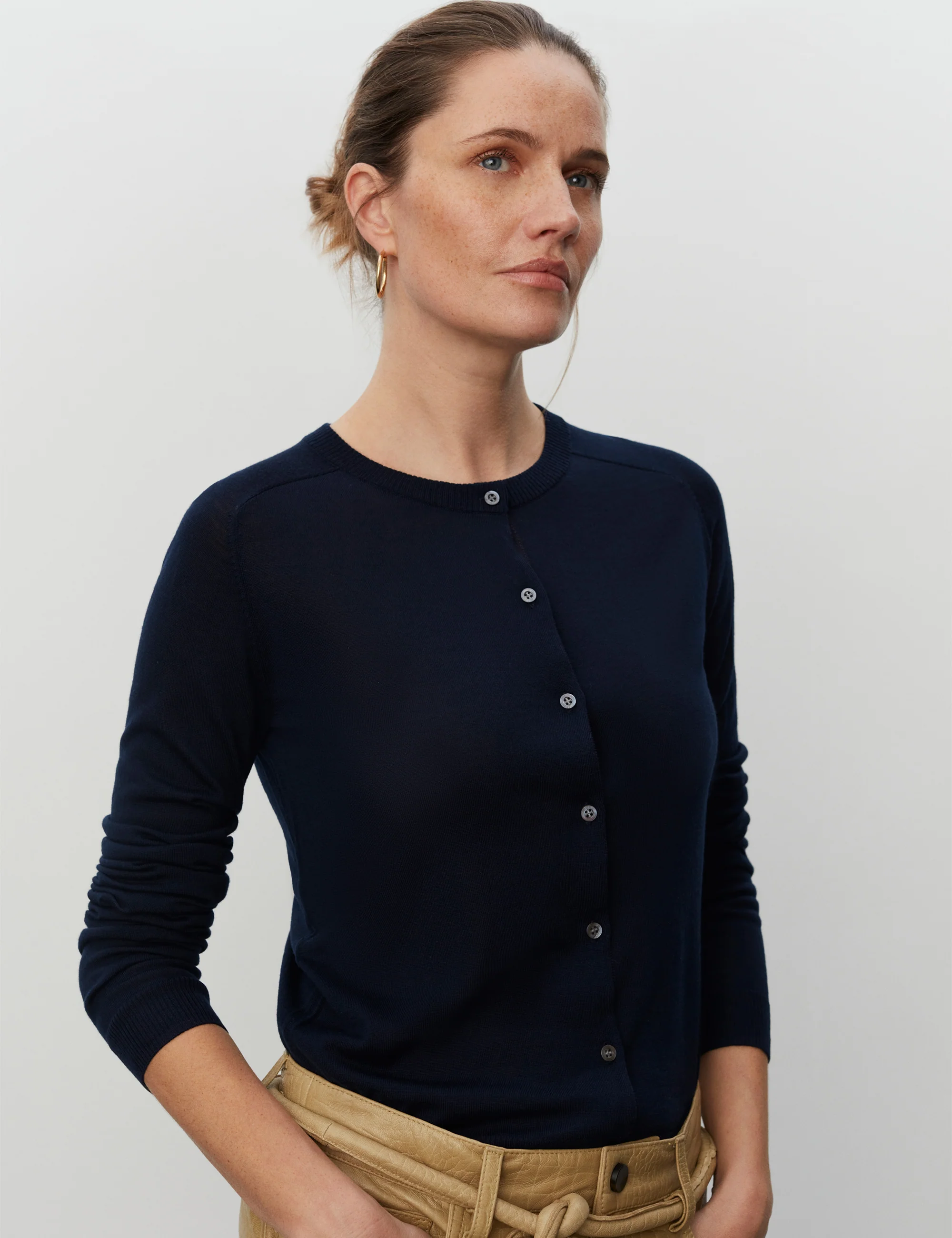 Luna - Daily Elements - Cardigan - Navy Blazer - Image 7