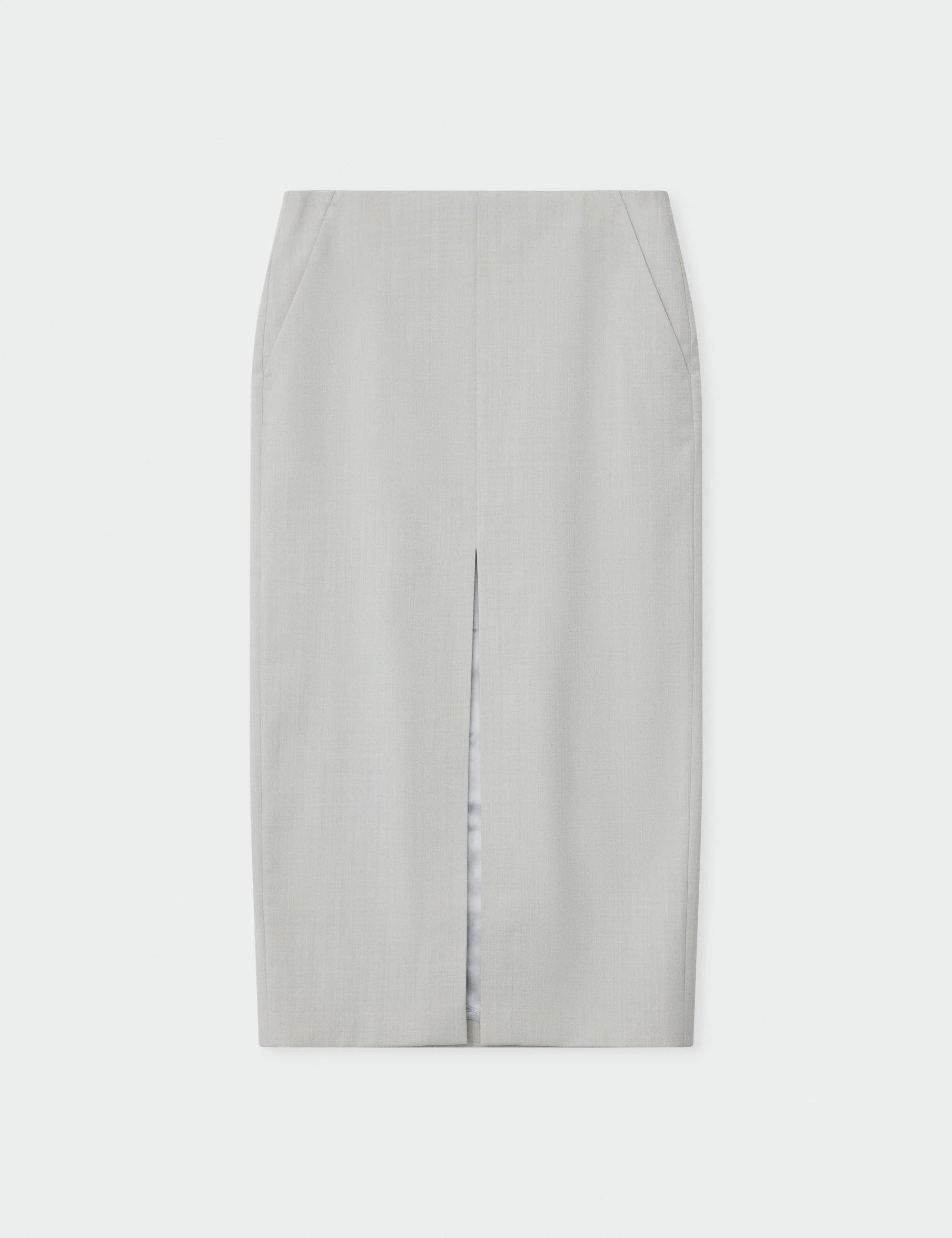 Mantel - Classic Wool Blend - MISTY BLUE MELANGE