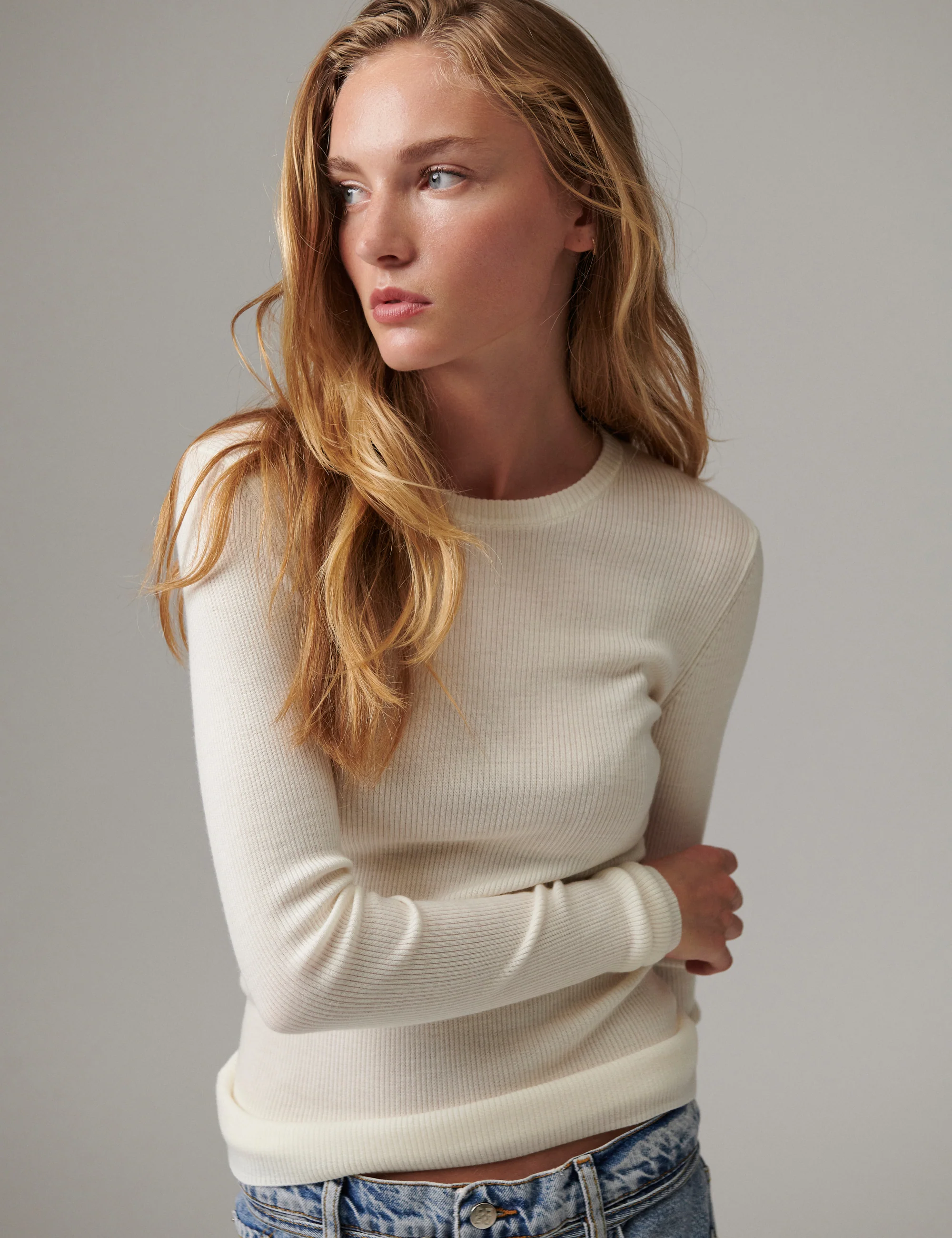 Mariana - Daily Elements - Pullover - Ivory Shade - Image 3