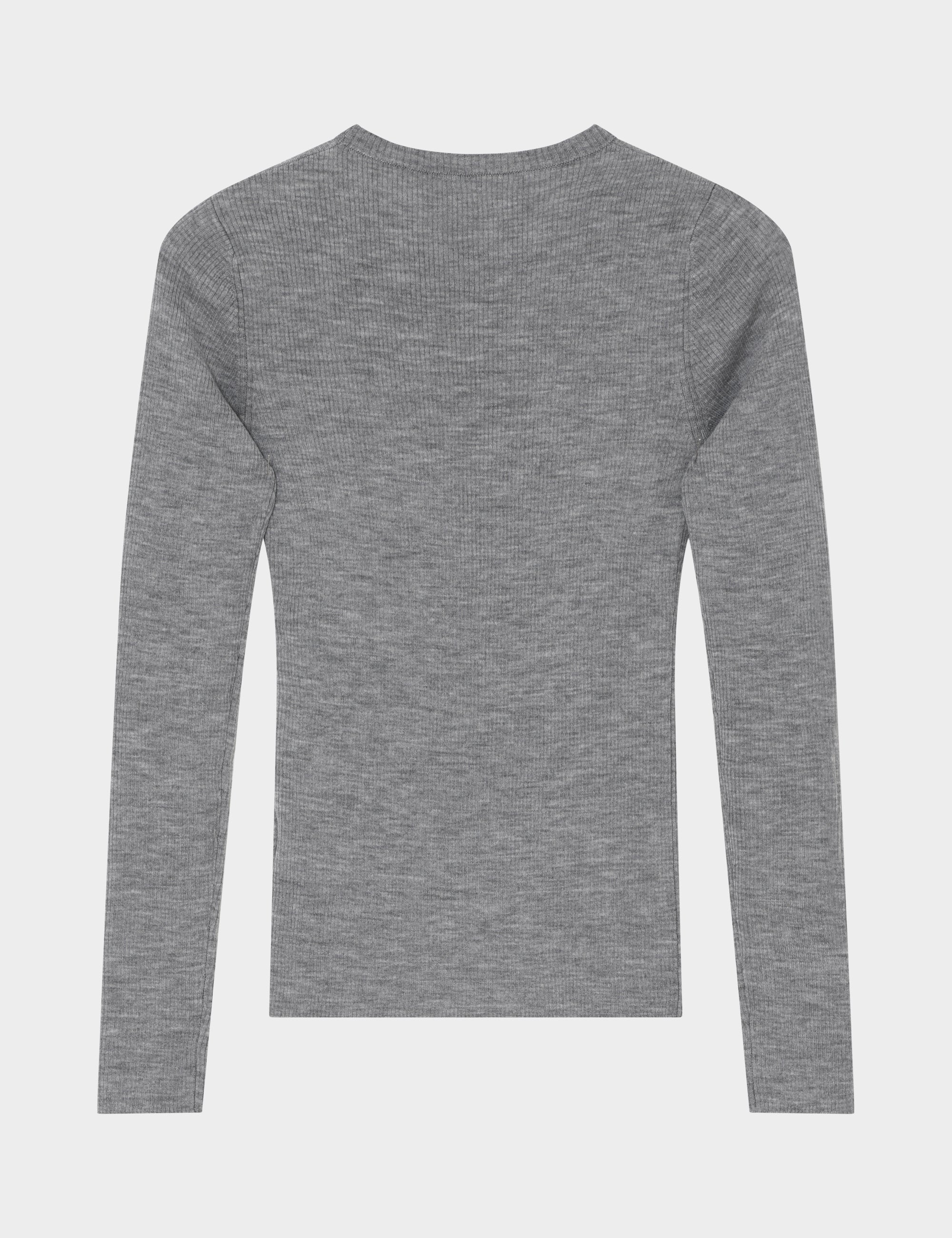 Mariana - Daily Elements - Pullover - Medium Grey Melange - Image 6
