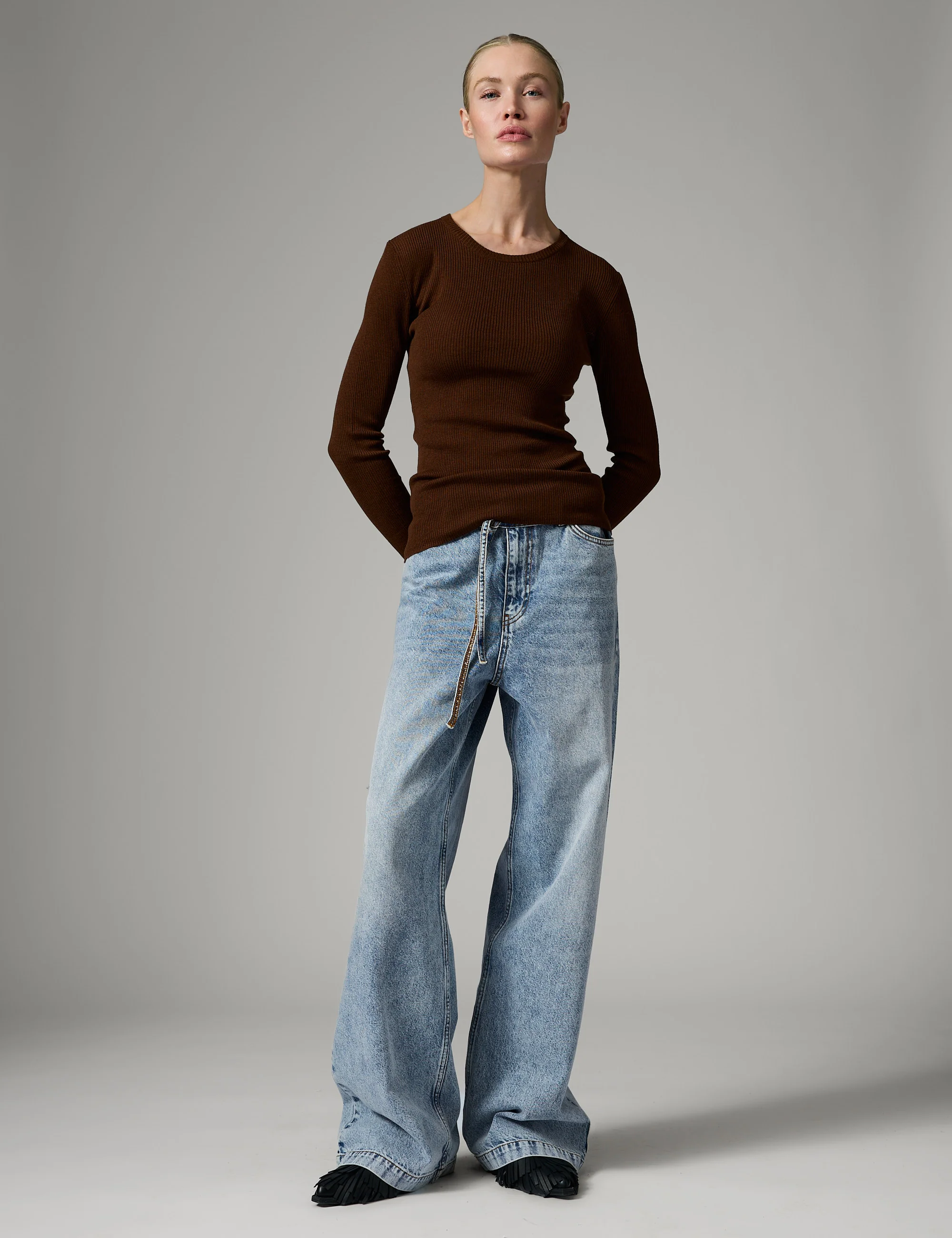 Mariana - Daily Elements - Blouse - POTTING SOIL - Image 3