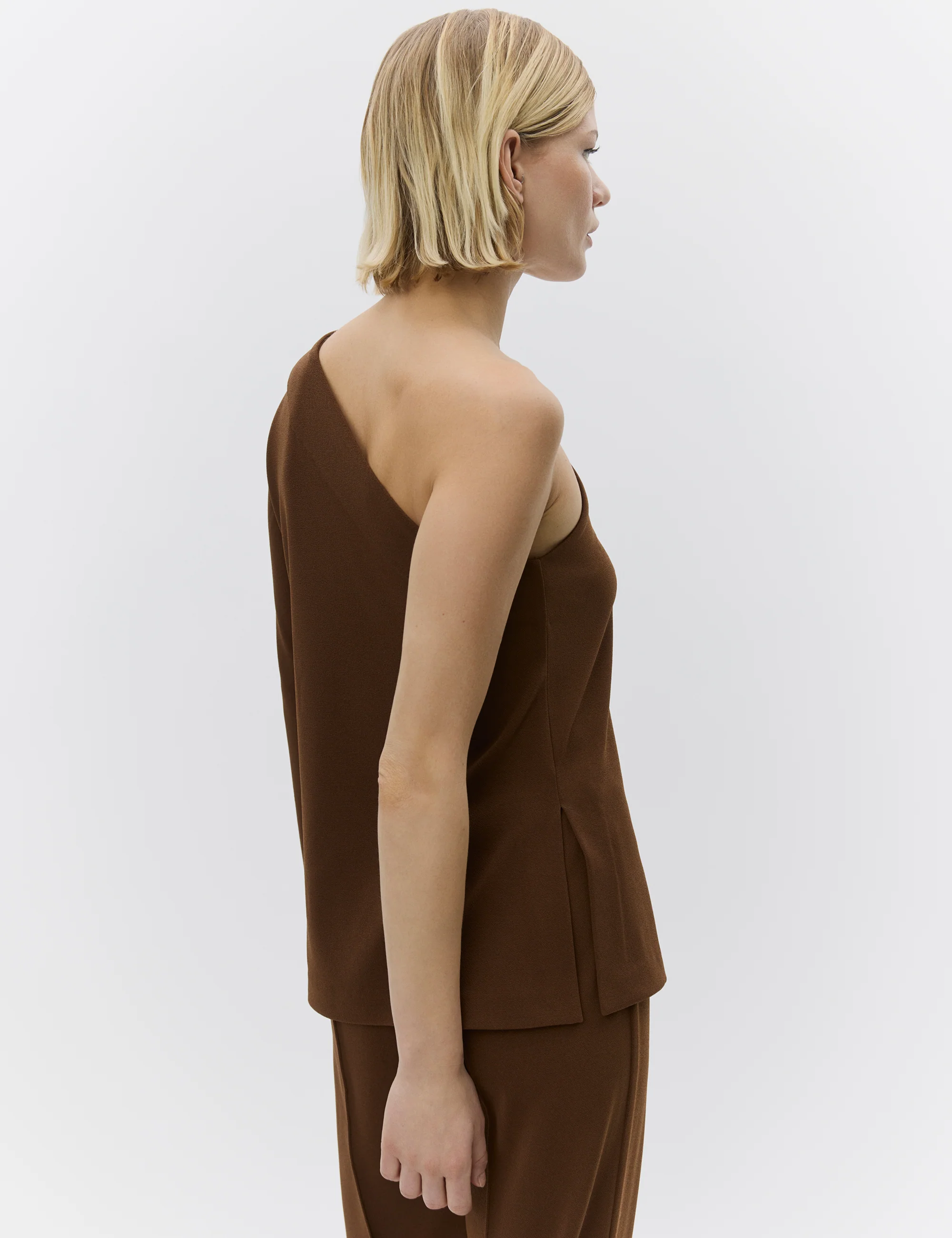 Monique - All Day Jersey - Blouse - POTTING SOIL - Image 3