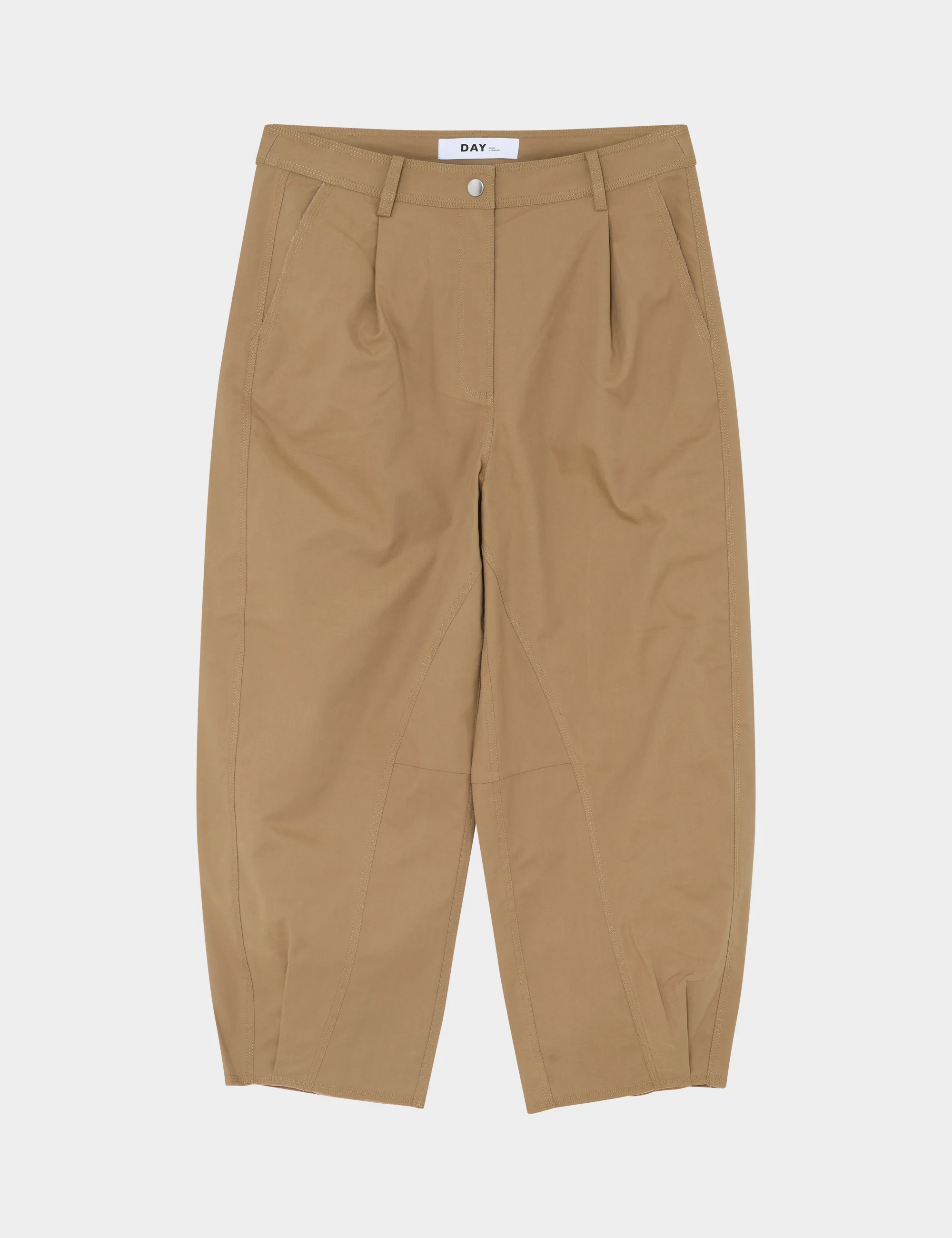 Nicol - Canvas Deluxe - Pants - ECRU OLIVE - Image 6