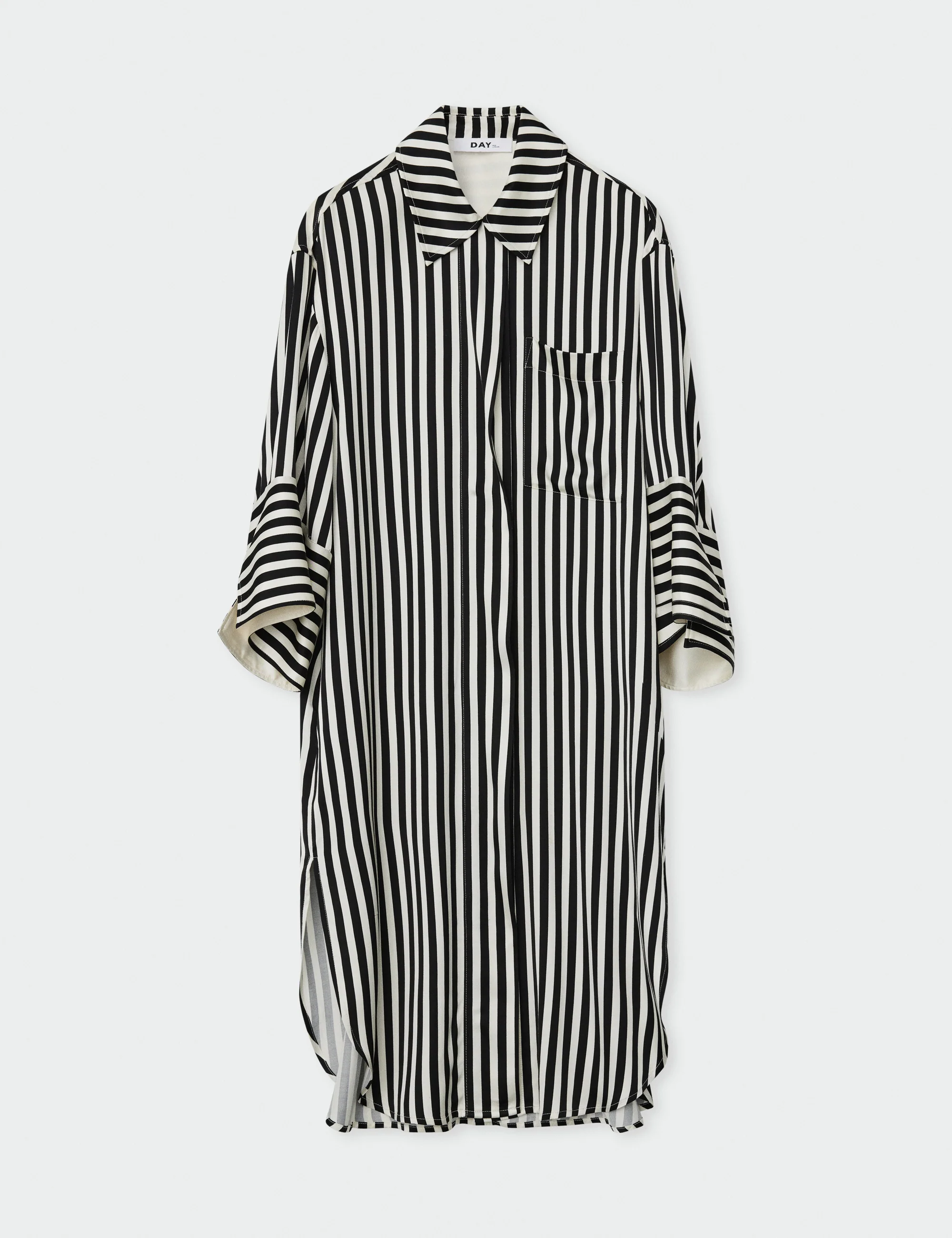 Noe - Striped Viscose - FLUID STRIPES - Image 5