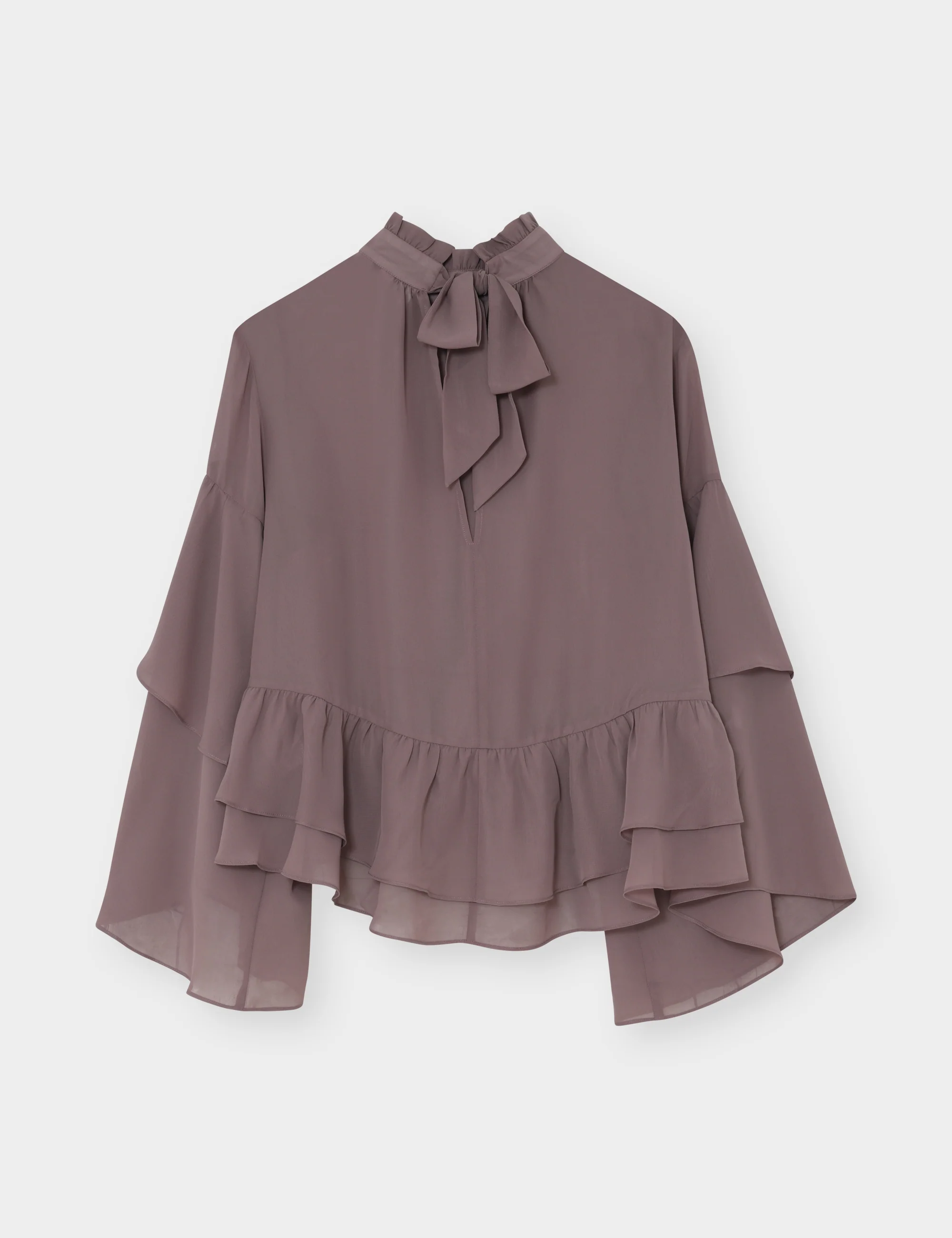 Nomi - Day Chiffon - Blouse - TWILIGHT MAUVE - Image 6