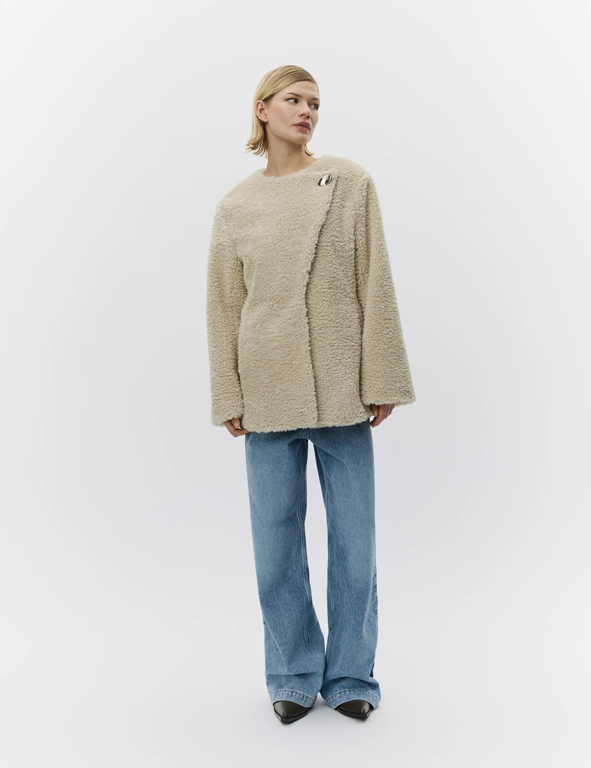 Palle - Modern Fluff - Jacket - PISTACHIO SHELL. - Image 3