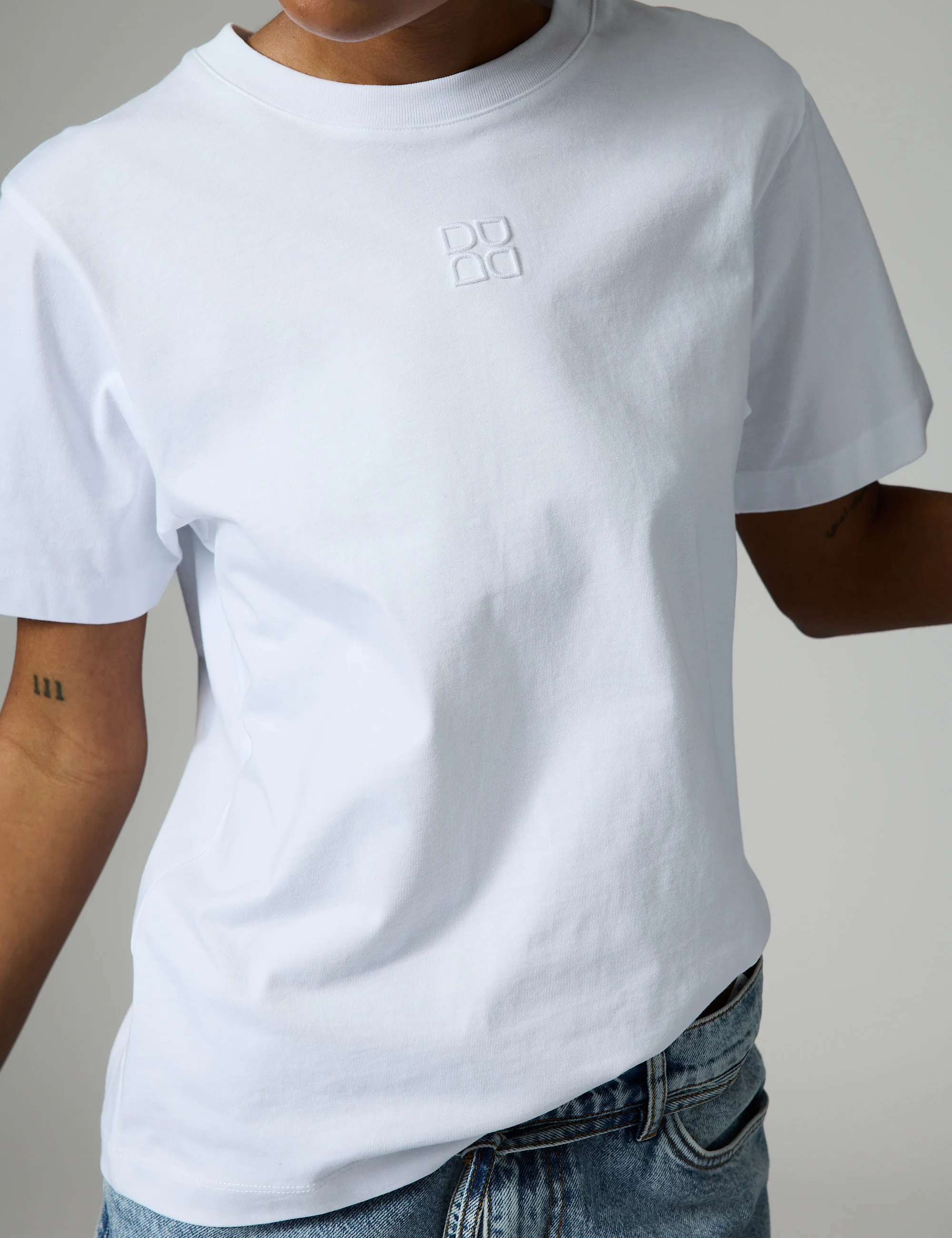Parry - Heavy Jersey - T-shirt - Bright White - Image 2