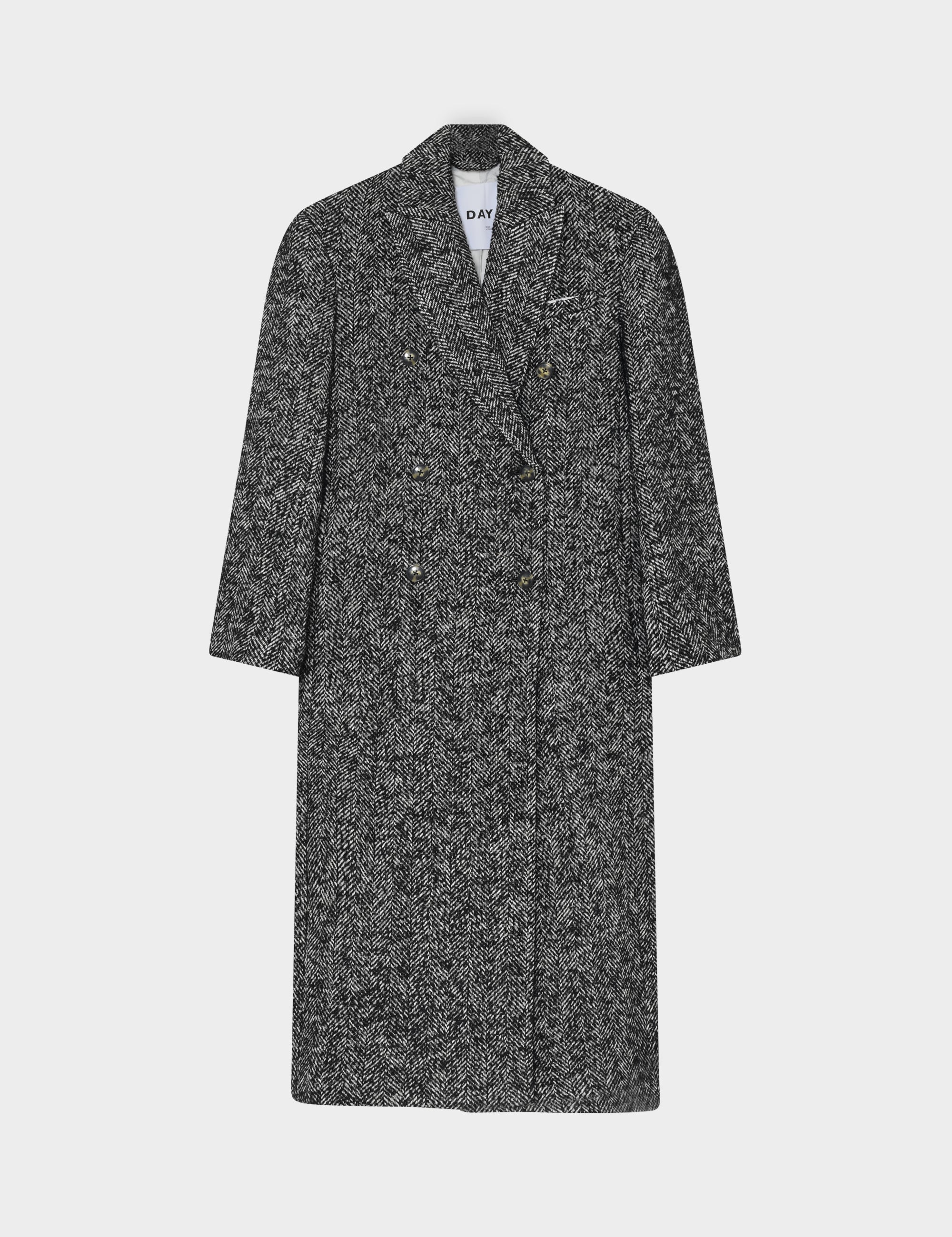 Philippine - Heavy Slub Wool - BLACK MIX - Image 6