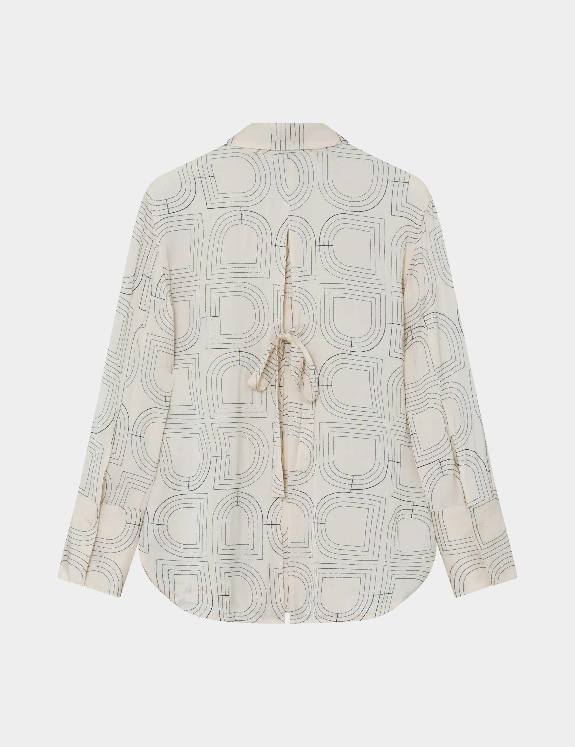 Plyma- Fluid Viscose Stitch - Shirt - Jet Stream - Image 7
