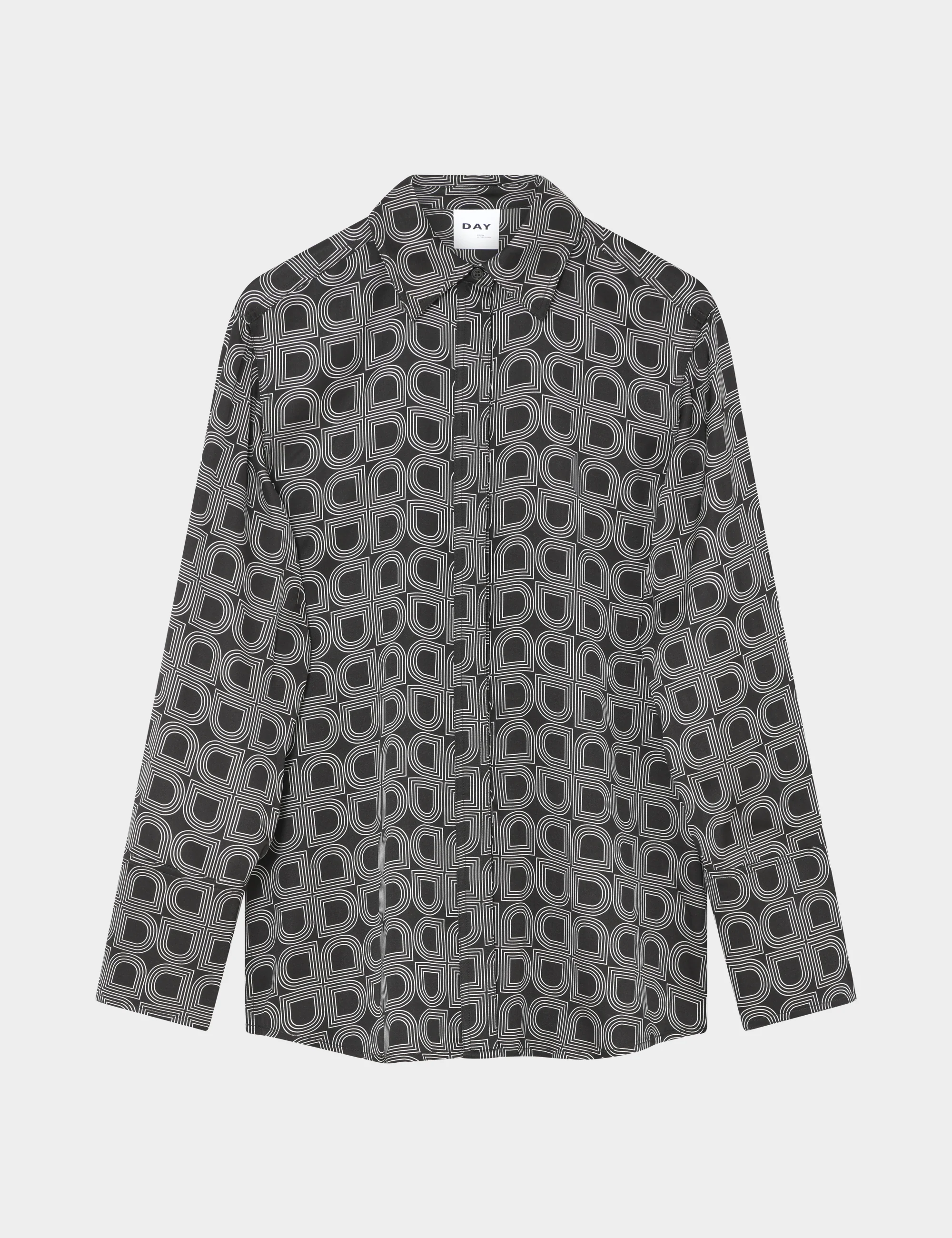 Plymo- Fluid Viscose - Shirt - Black - Image 5