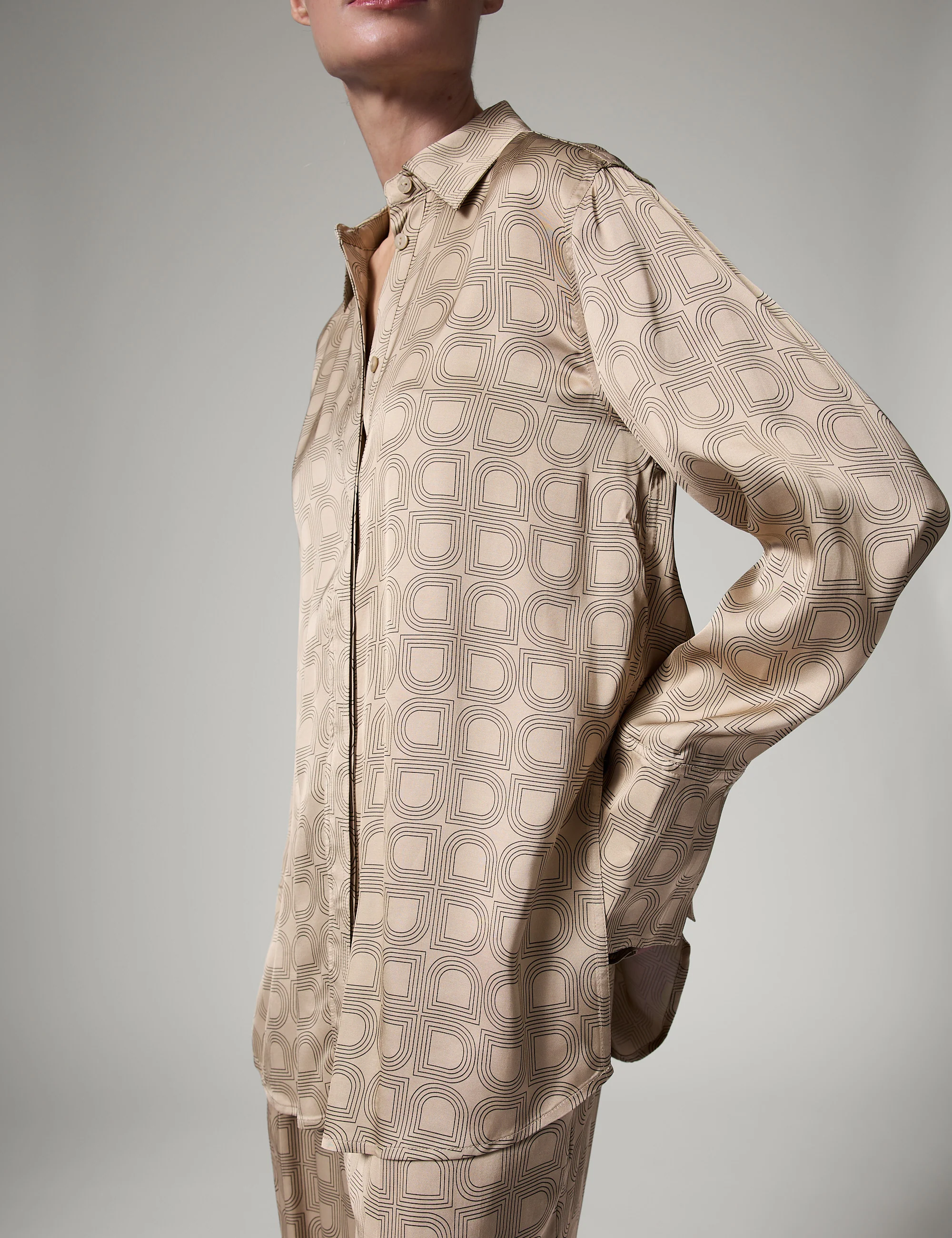 Plymo- Fluid Viscose - Shirt - HUMUS