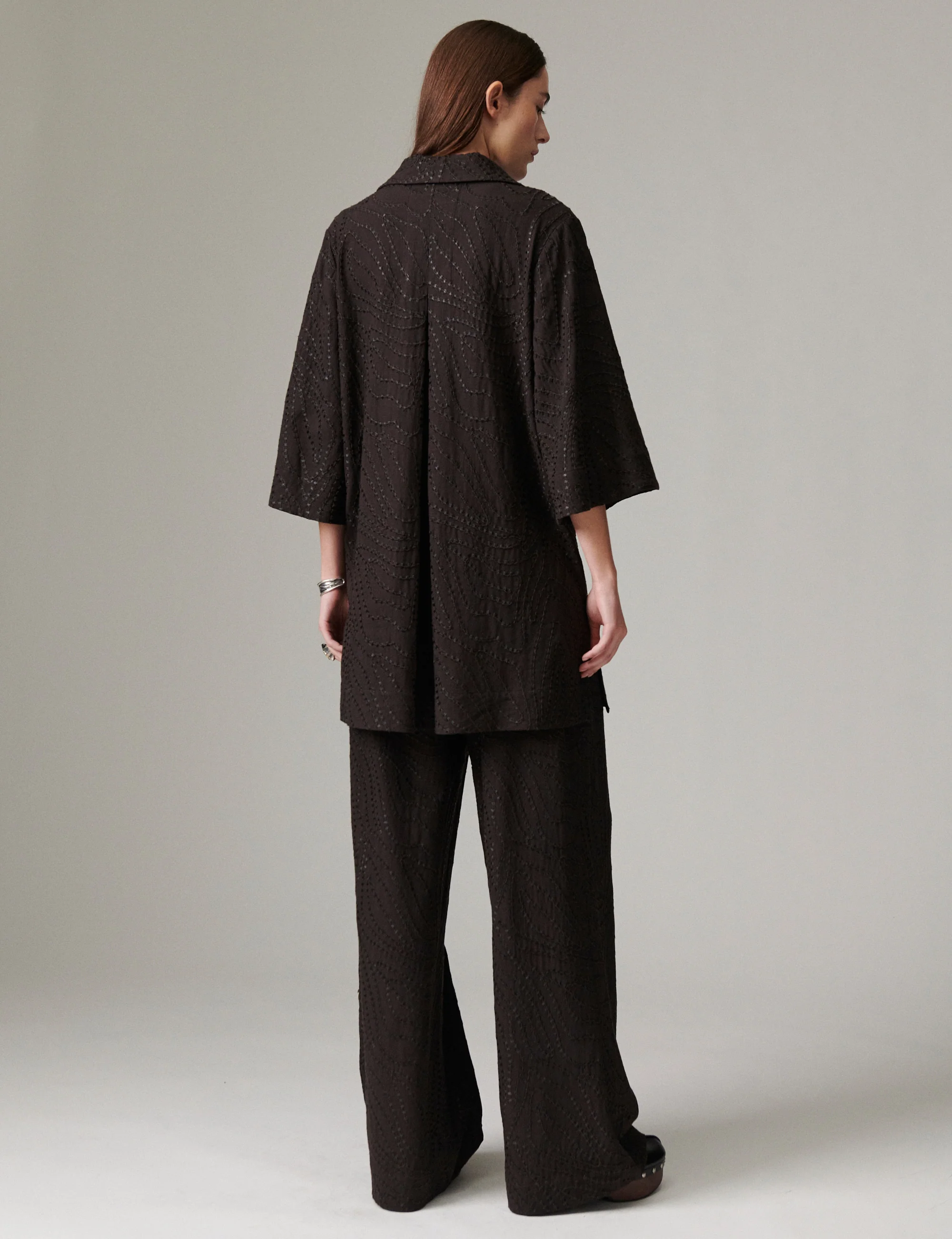 Prima - Day Kantha - Tunic - Coffee Bean - Image 4
