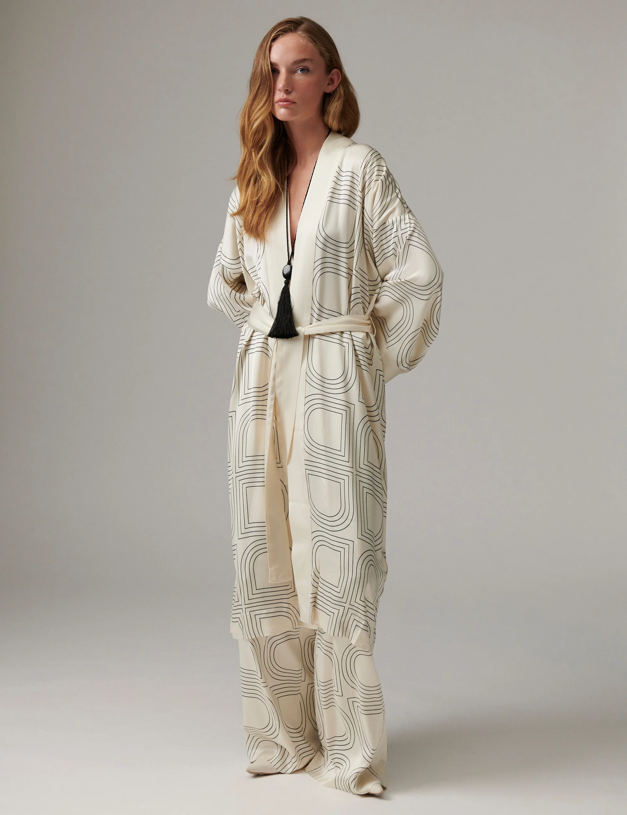 Rani- Fluid Viscose - Tunic - Jet Stream - Image 3