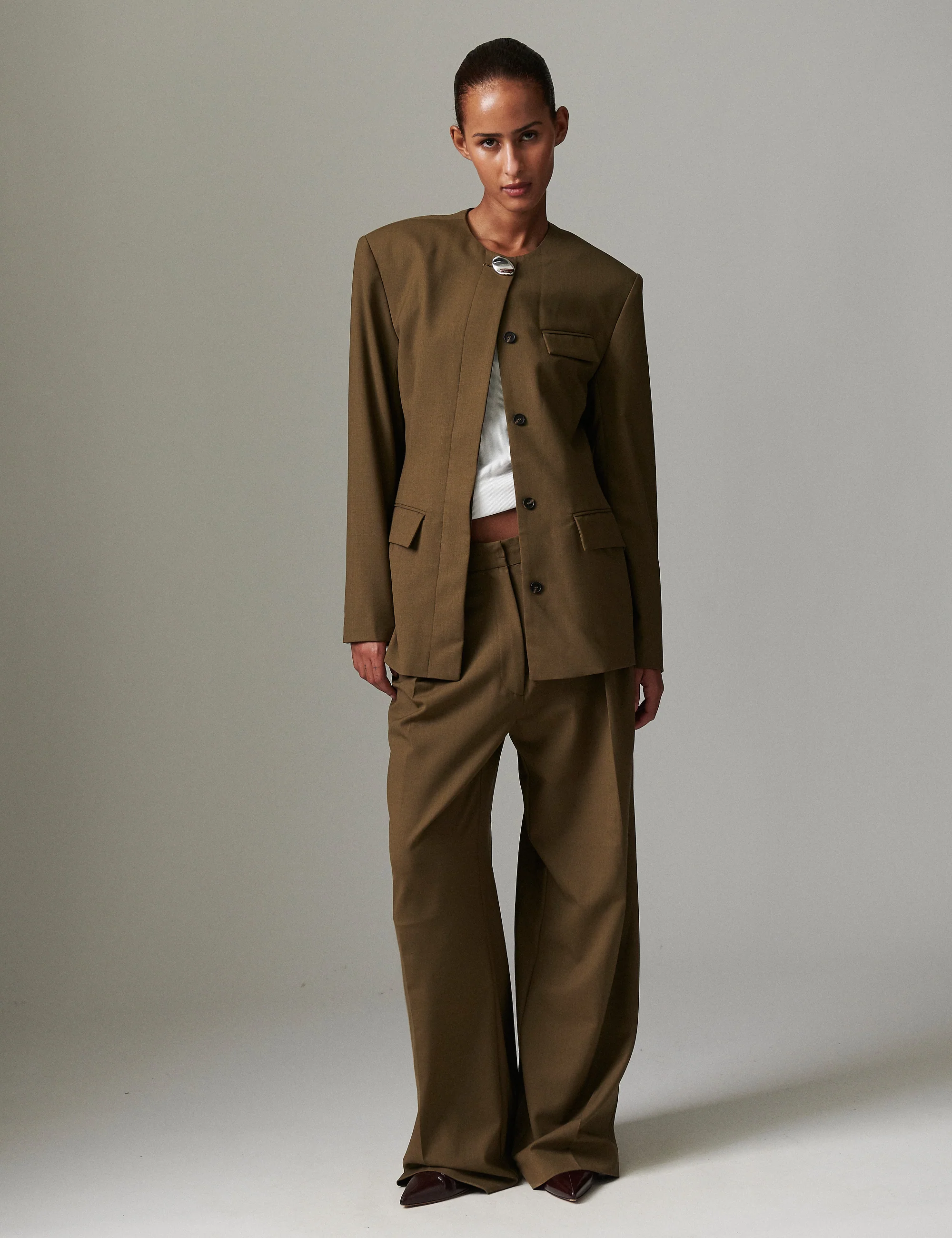 Roe - Light Wool Blend - CAPERS - Image 5