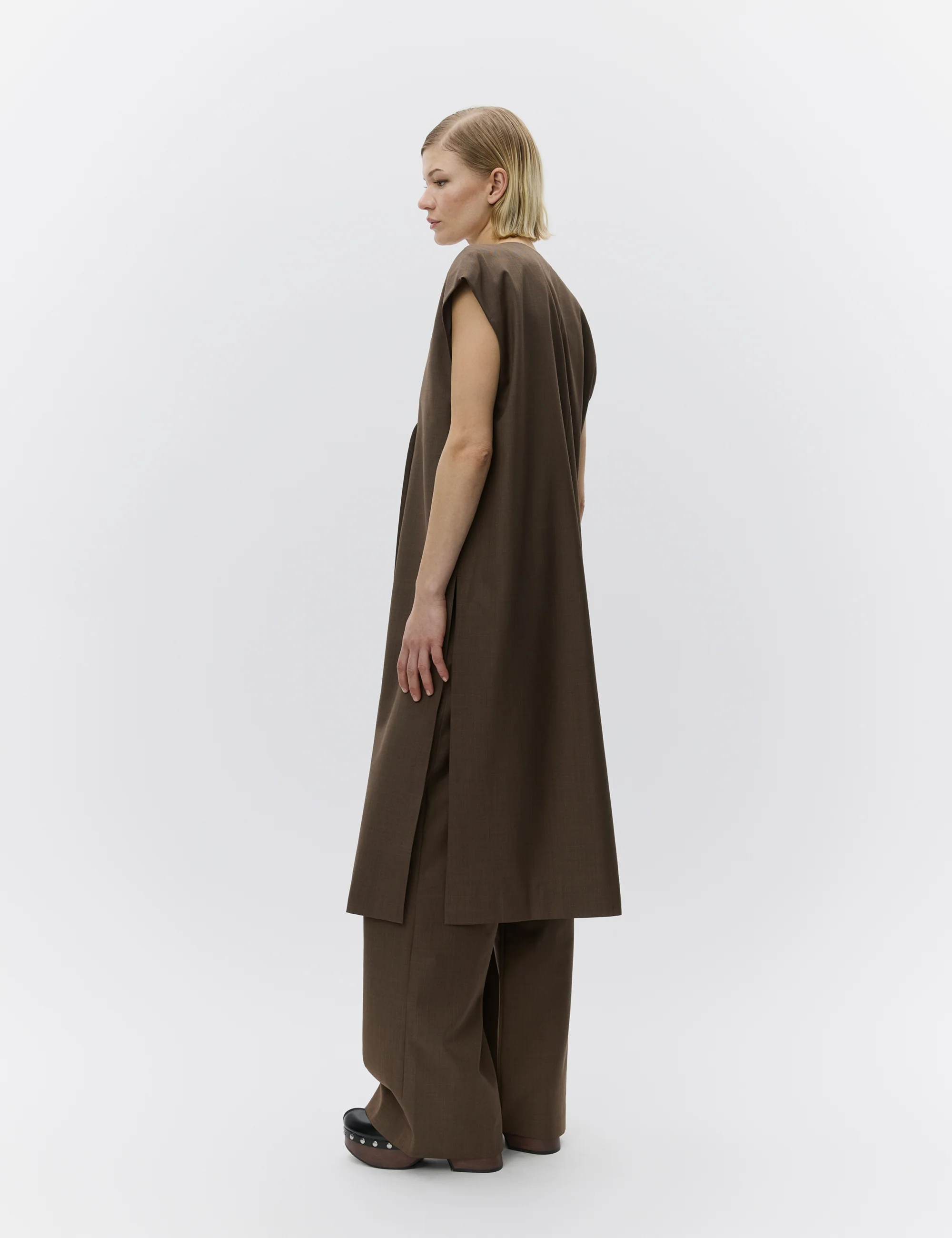 Rory - Classic Suiting - WREN MELANGE - Image 2