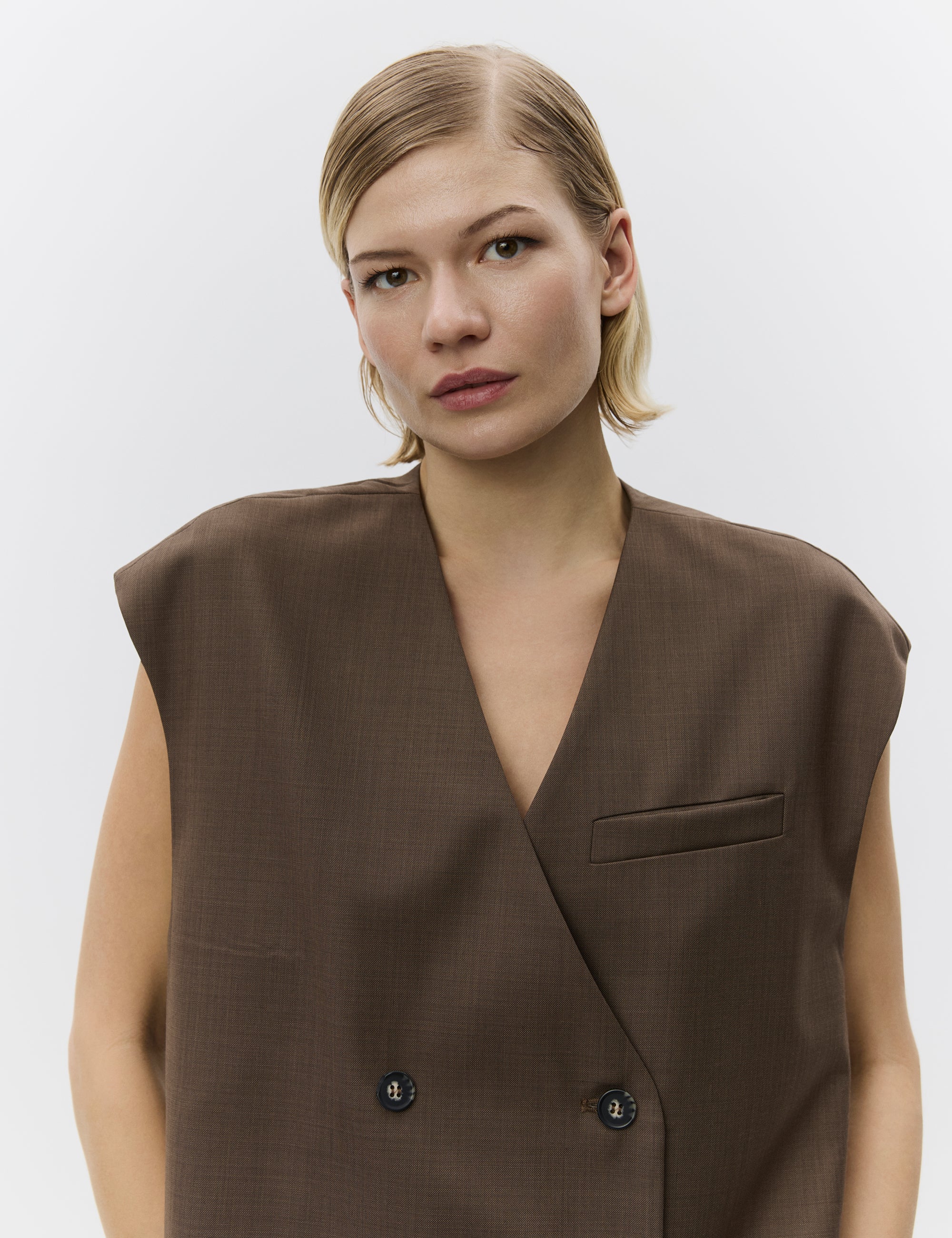 Rory - Classic Suiting - WREN MELANGE - Image 6