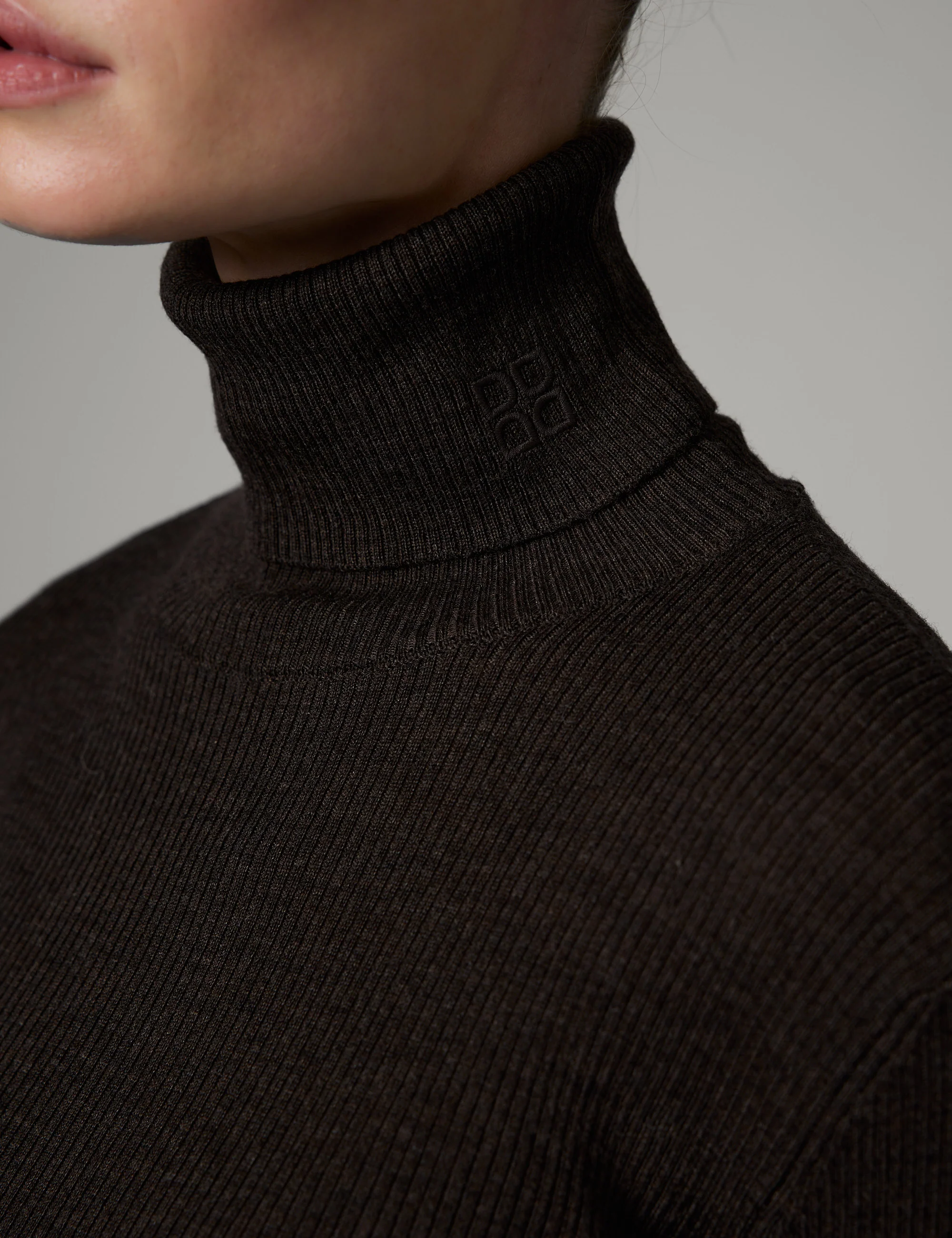 Sierra - Daily Elements - Pullover - DARK BROWN MELANGE - Image 3
