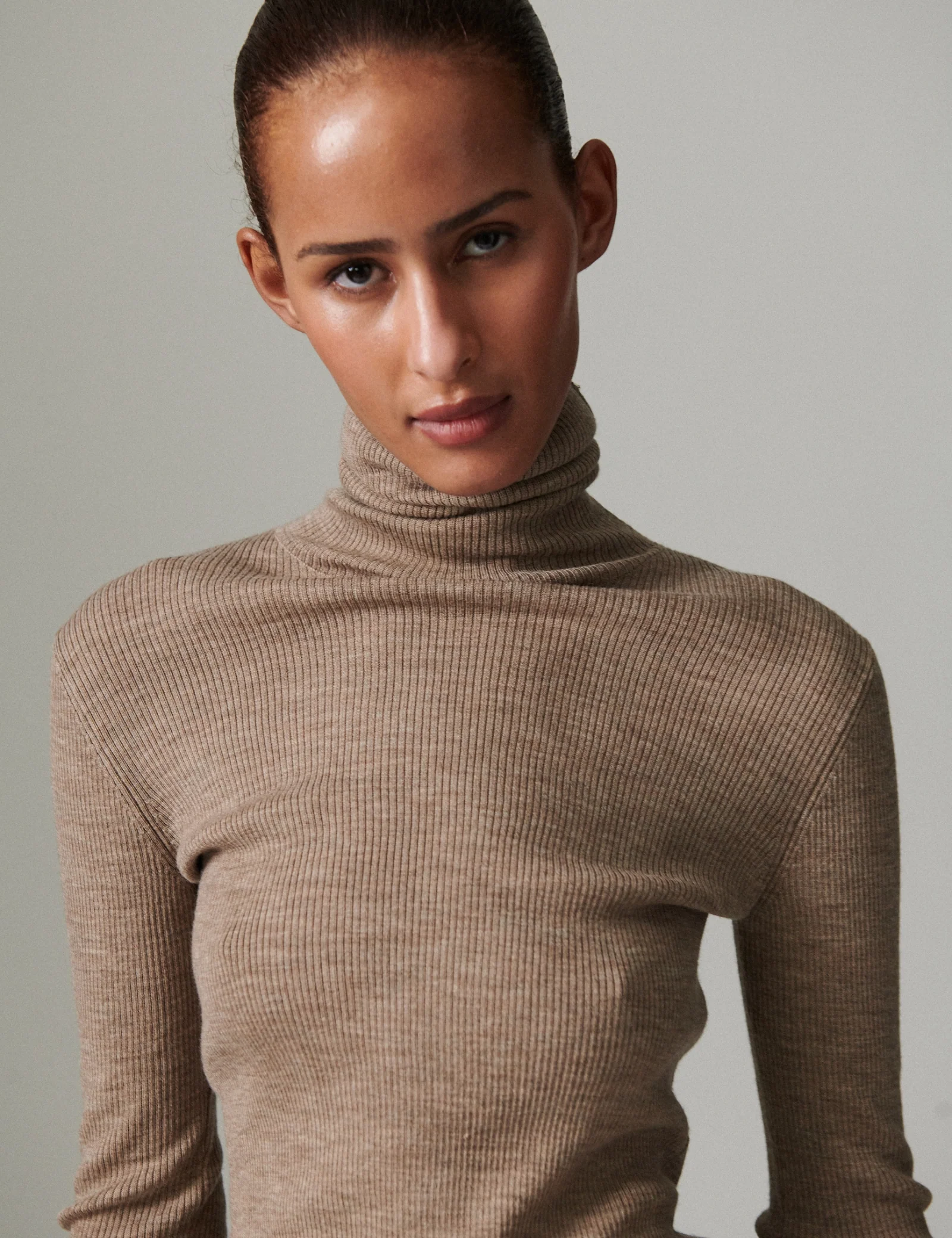 Sierra - Daily Elements - Blouse - Beige Melange - Image 4