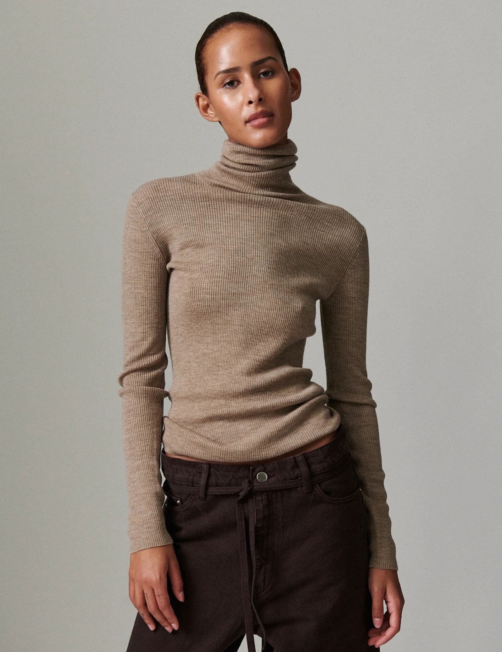 Sierra - Daily Elements - Blouse - Beige Melange - Image 5