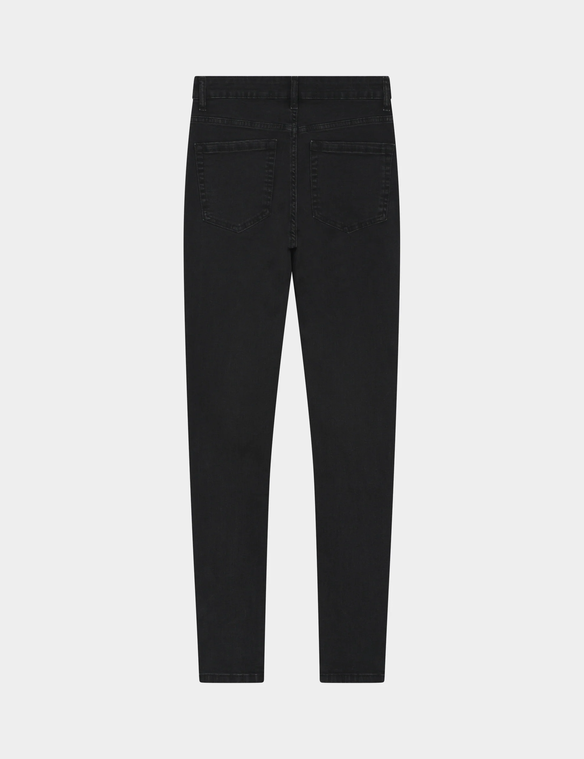 Sliema - Black Denim Stretch - Black - Image 8