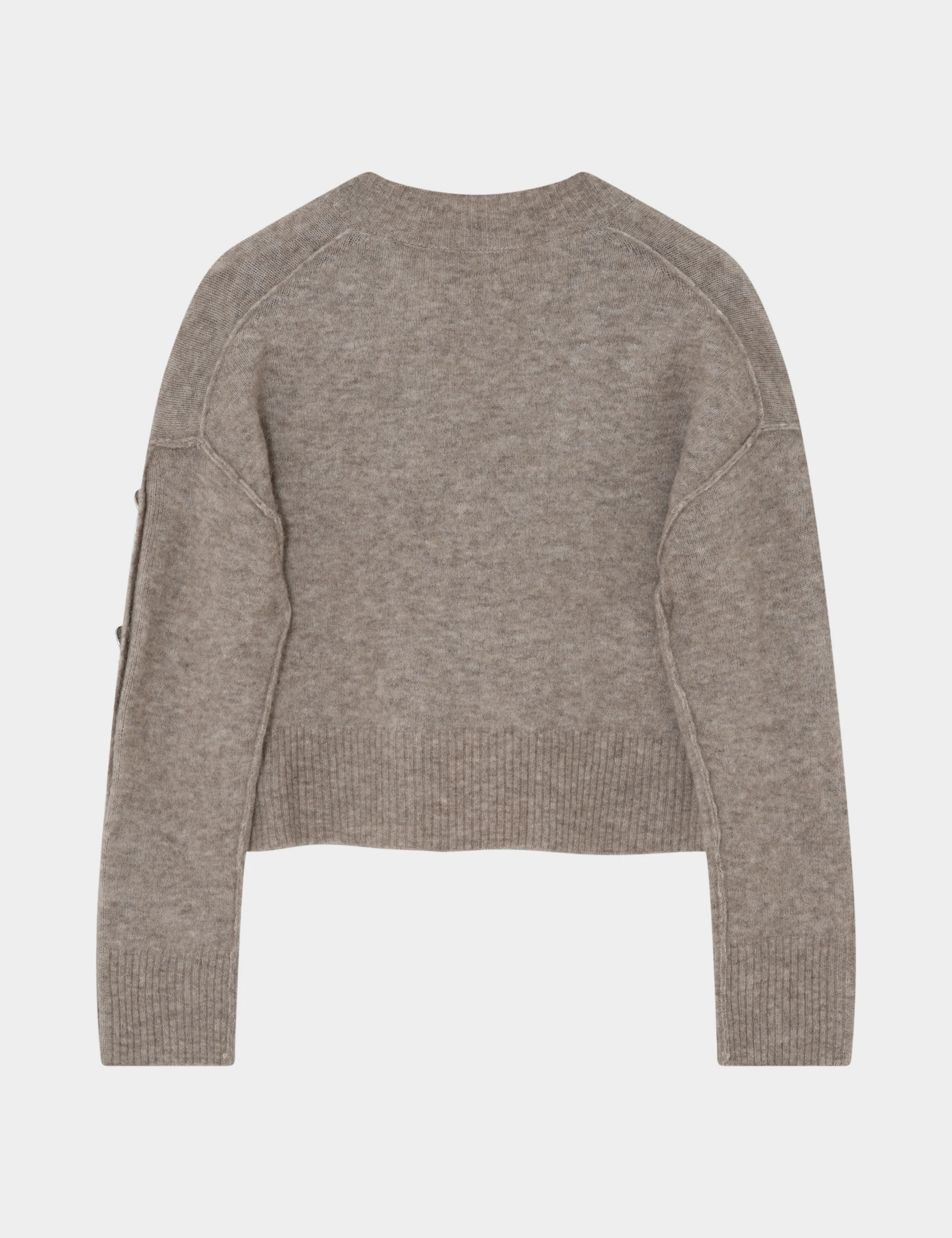 Solange - Cozy Days - Pullover - Hazel Melange - Image 6