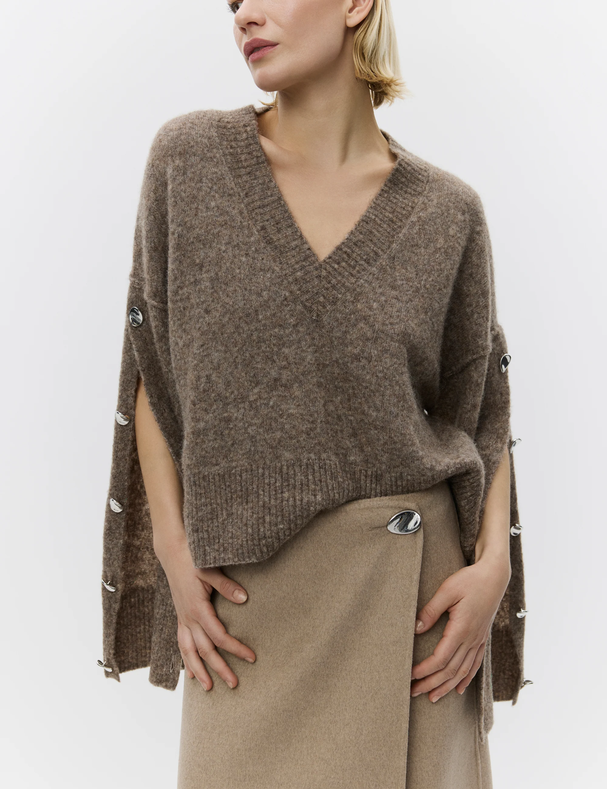 Solange - Cozy Days - Pullover - WREN MELANGE