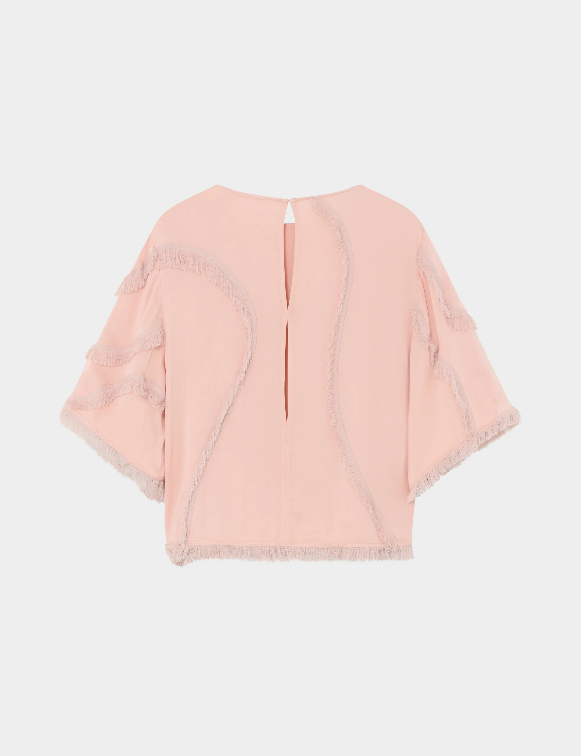 Tatiana - Matte Crepe - Top - ROSE SMOKE - Image 6